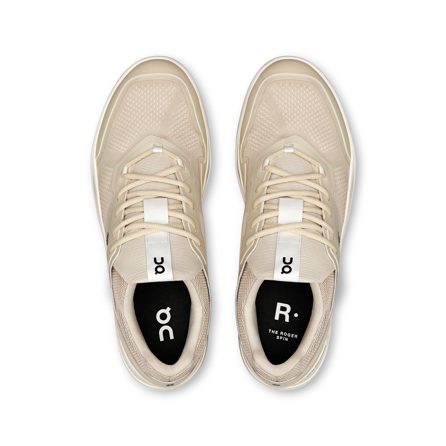 On Running Men's The Roger Spin Shoes - Sand / Ivory - Shopsportive
