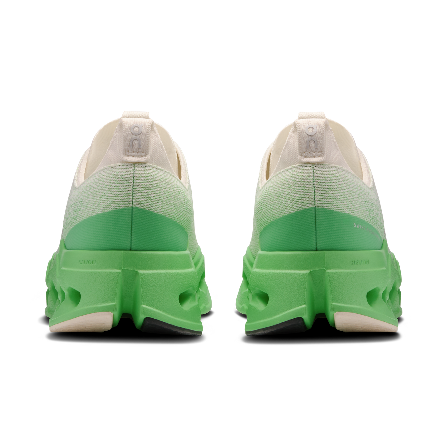 On Running Men's Cloudsurfer Max Shoes - Ivory / Honeydew - Shopsportive