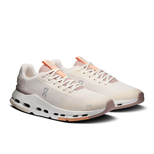 On Running Women's Cloudnova Form 2 Shoes - Oyster / Ivory - Shopsportive