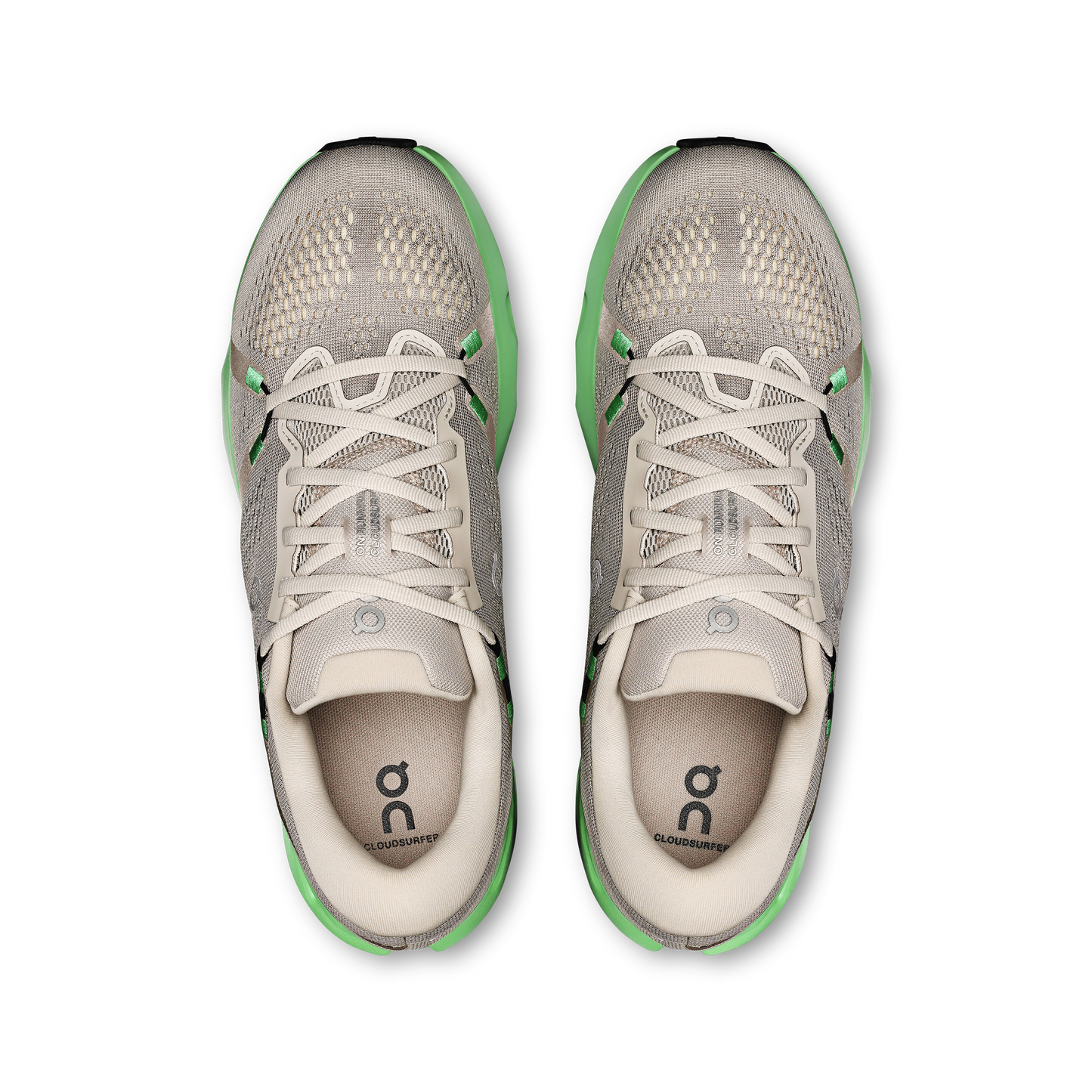 On Running Men's Cloudsurfer 2 Shoes - Truffle / Honeydew - Shopsportive