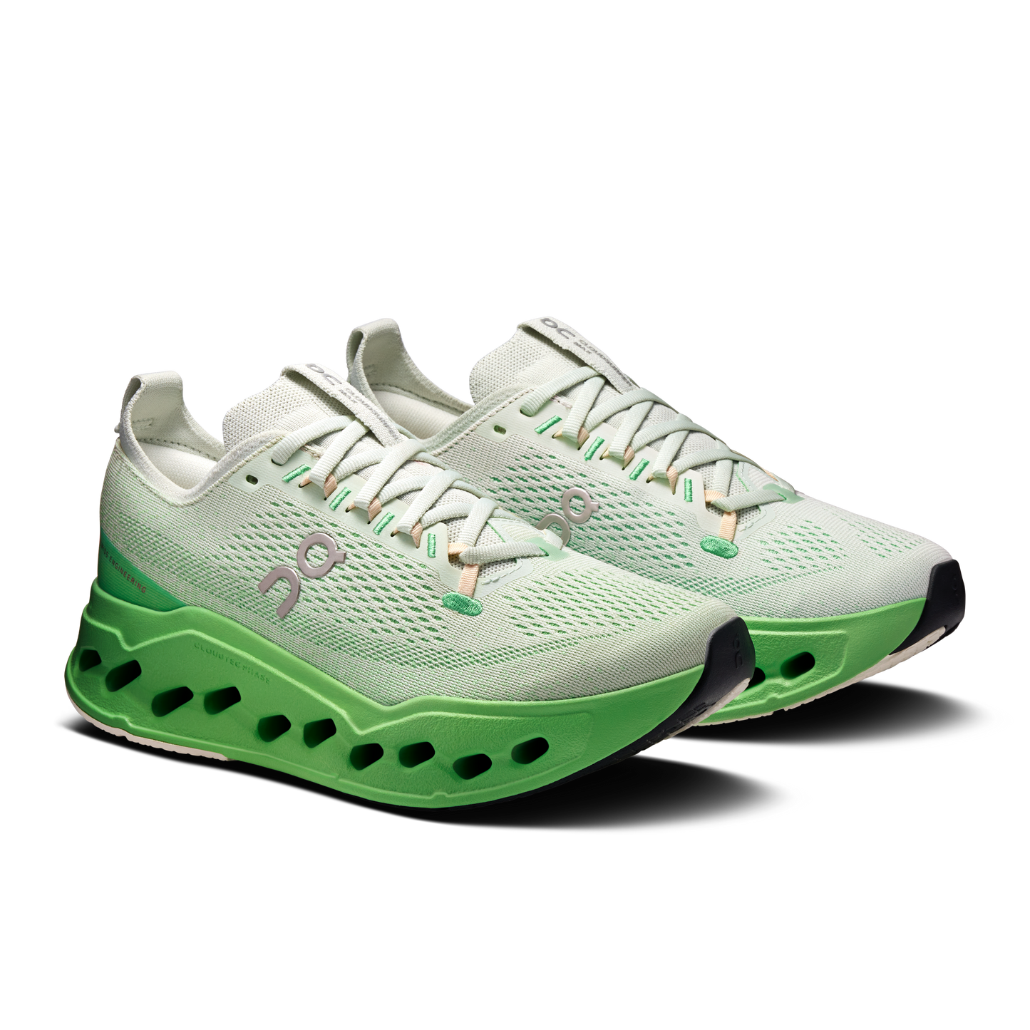 On Running Women's Cloudsurfer Max Shoes - Mineral / Honeydew - Shopsportive