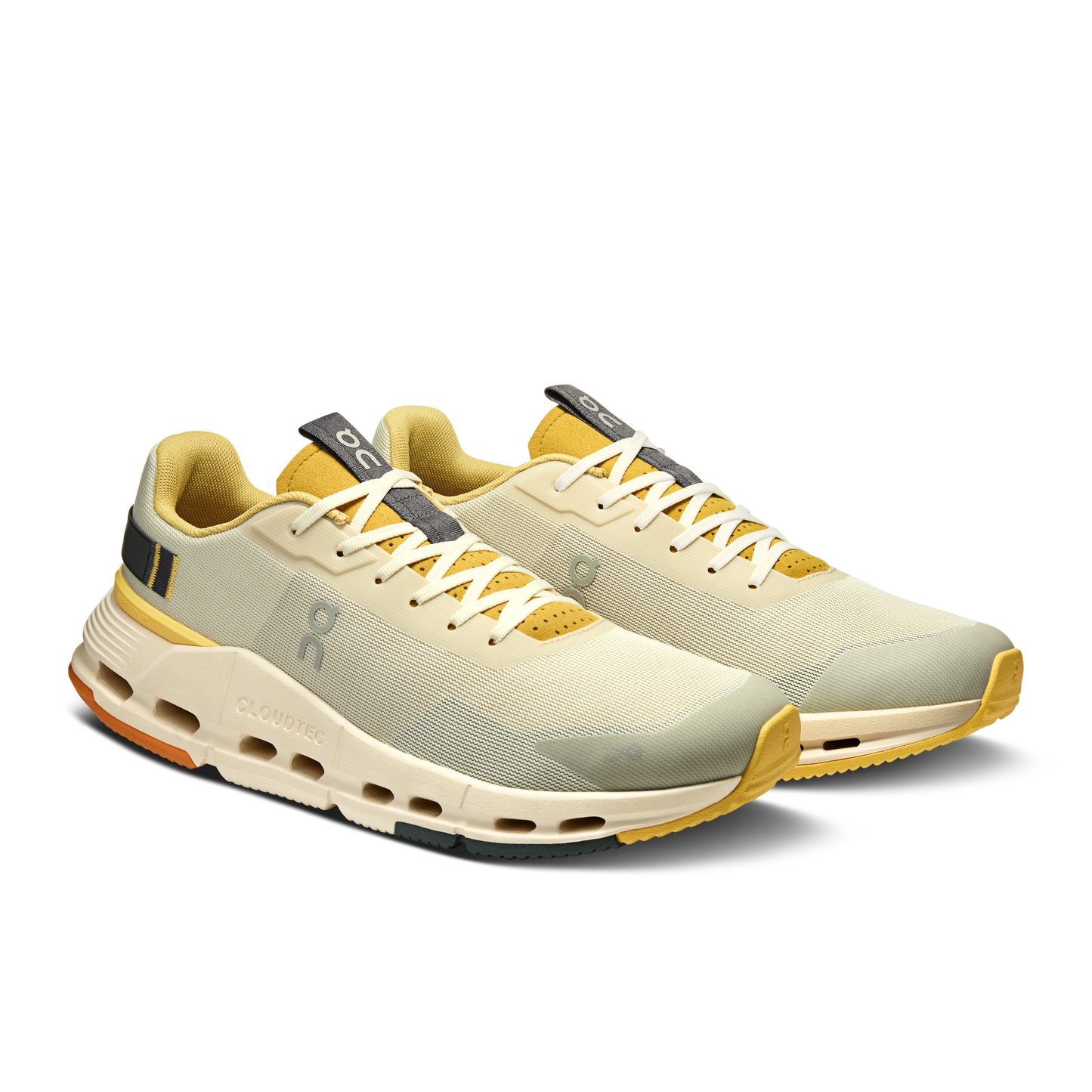On Running Men's Cloudnova Form 2 Shoes - Ghost / Lense - Shopsportive