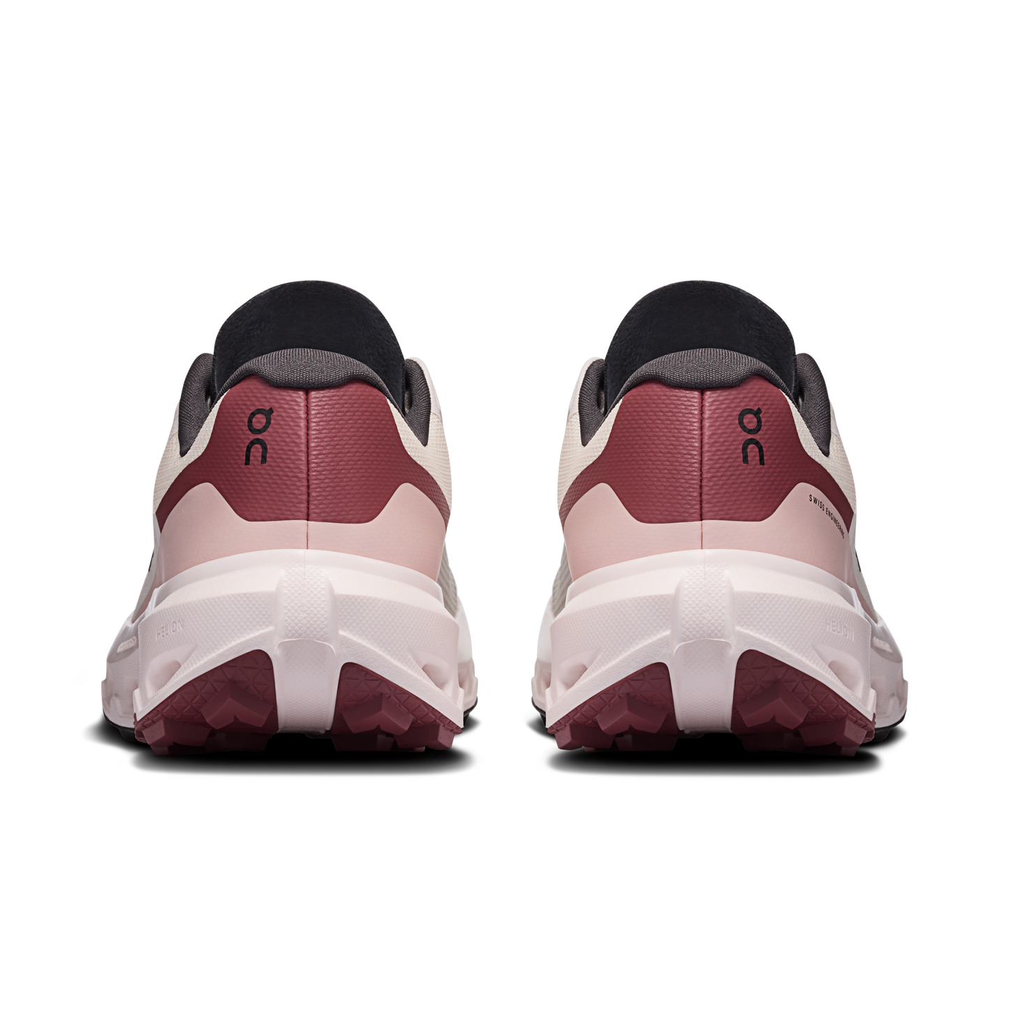 On Running Women's Cloudvista 3 Shoes - Oyster / Barberry - Shopsportive