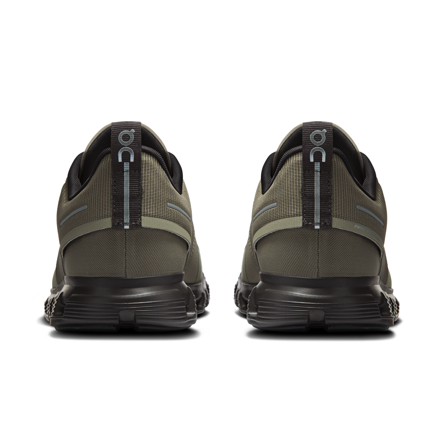 On Running Men's Cloud 6 Waterproof Shoes - Olive / Espresso