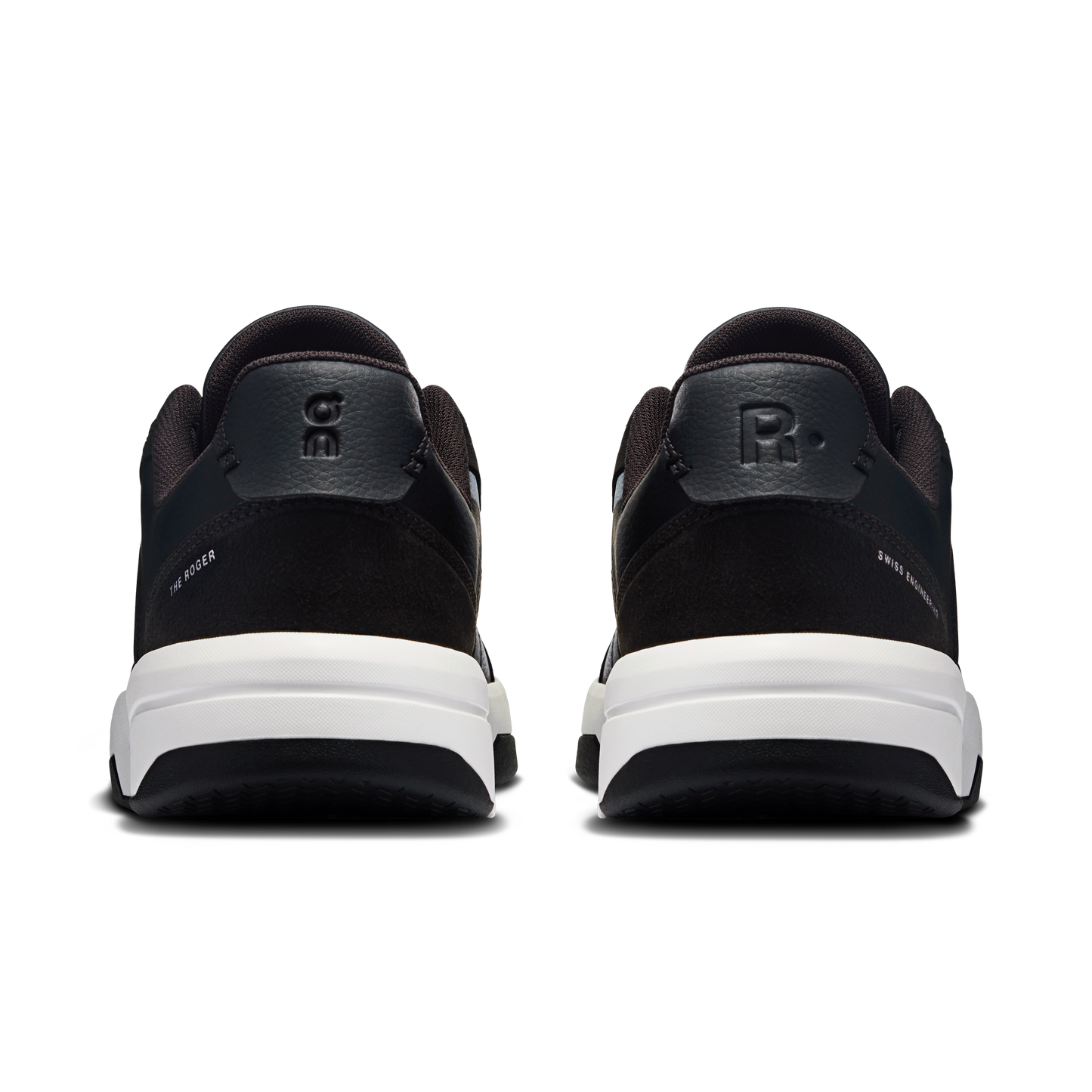 On Running Men's The Roger Clubhouse Shoes - Black / White - Shopsportive