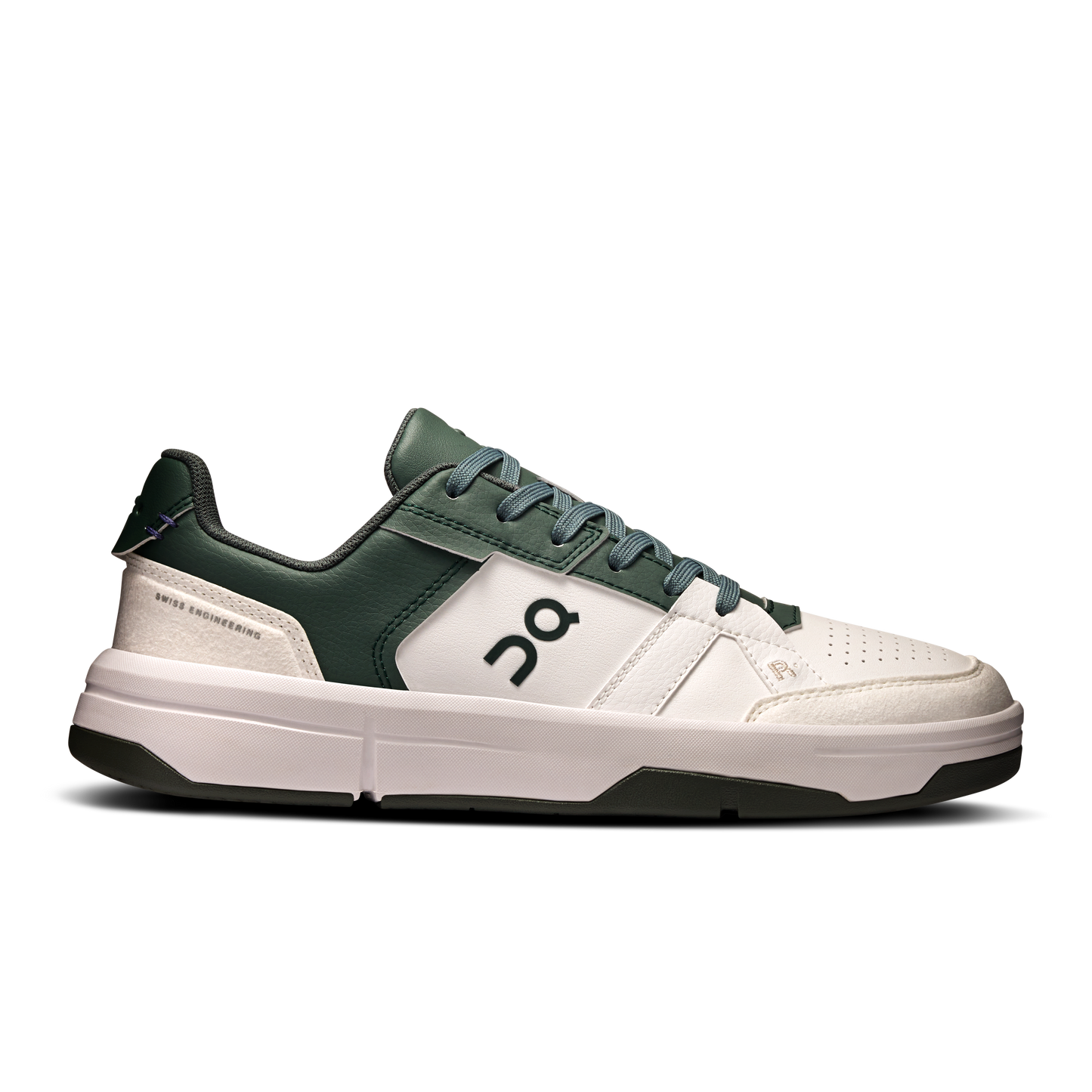 On Running Women's The Roger Clubhouse Shoes - White / Olive - Shopsportive