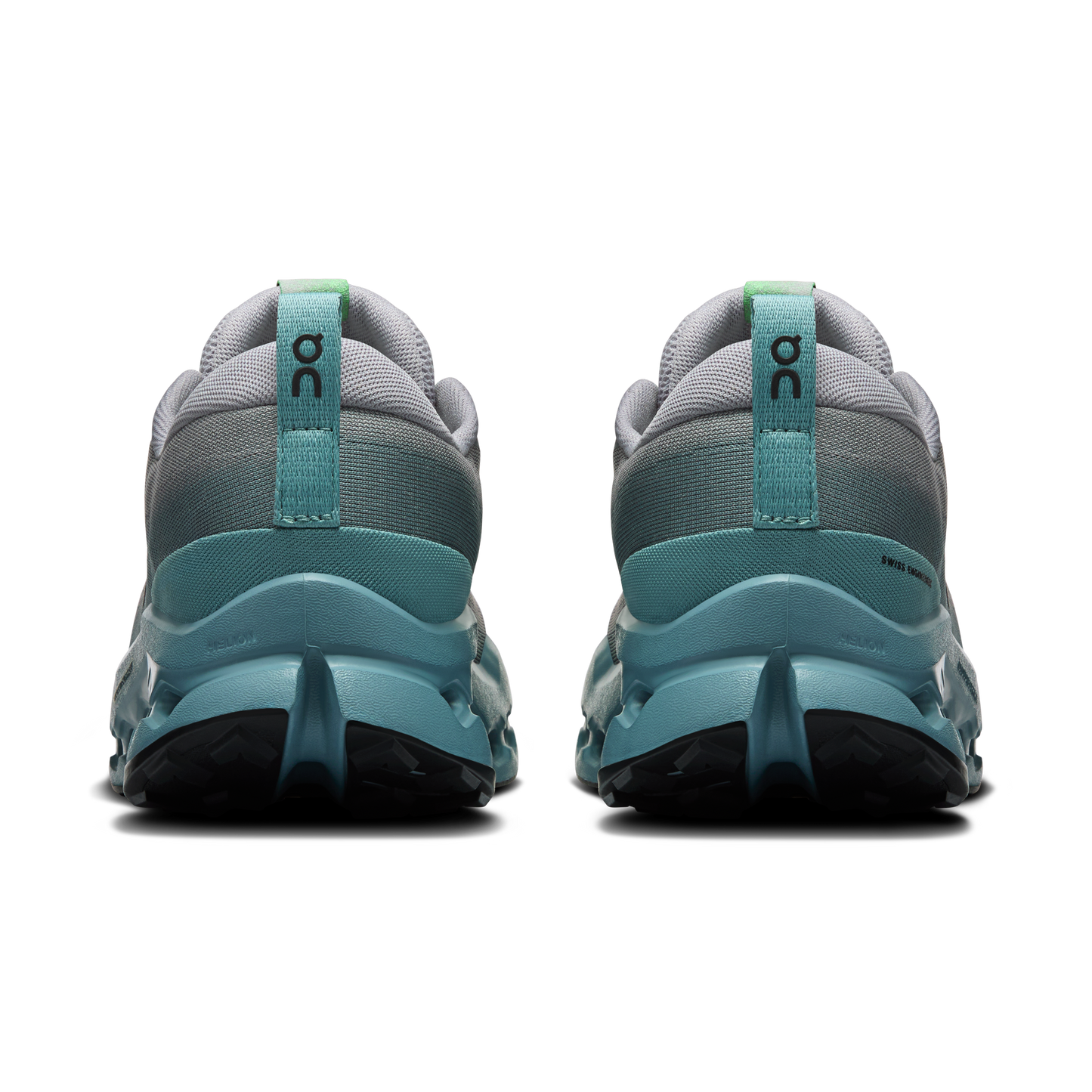 On Running Men's Cloudsurfer Trail 2 Shoes - Platinum / Tide