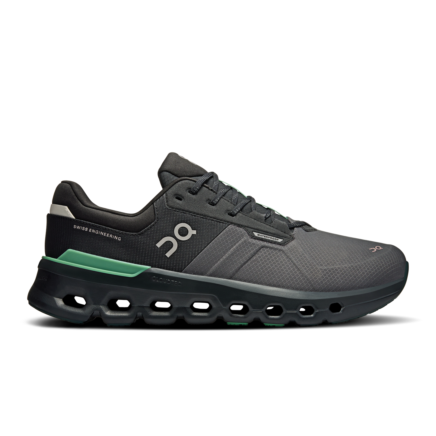 On Running Men's Cloudrunner 2 Waterproof Shoes - Eclipse / Rosemary - Shopsportive