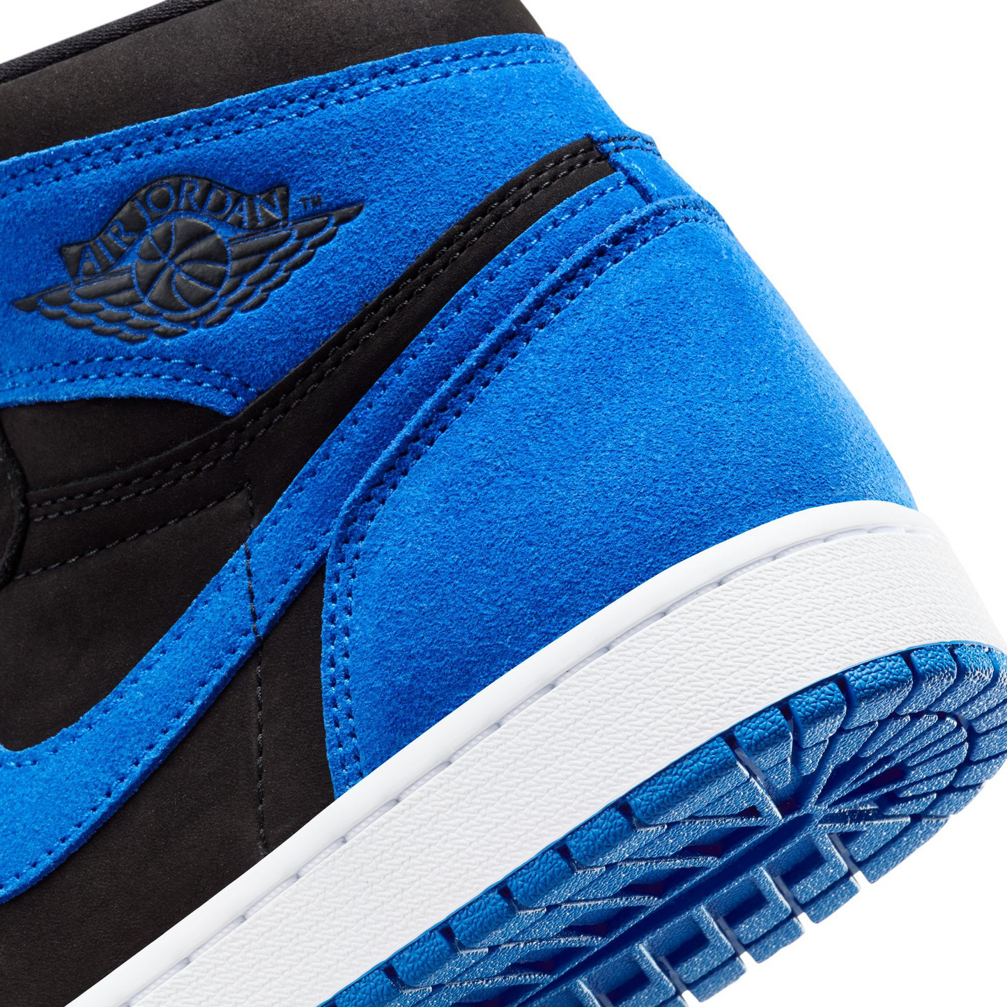 Nike Men's Air Jordan 1 High Shoes - Black / Royal Blue / White - Shopsportive