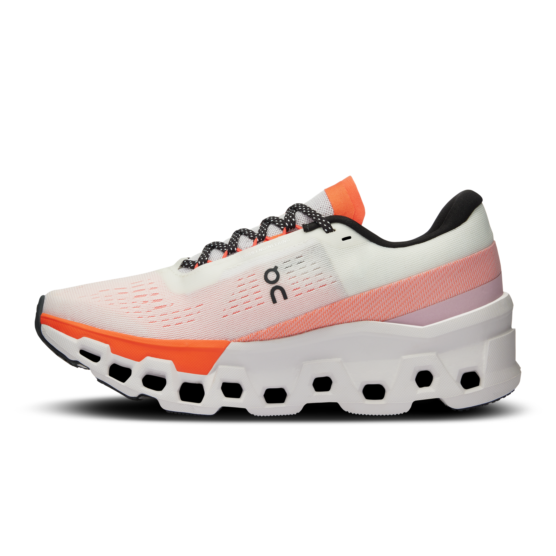 On Running Women's Cloudmonster 2 Shoes - Undyed / Flame - Shopsportive
