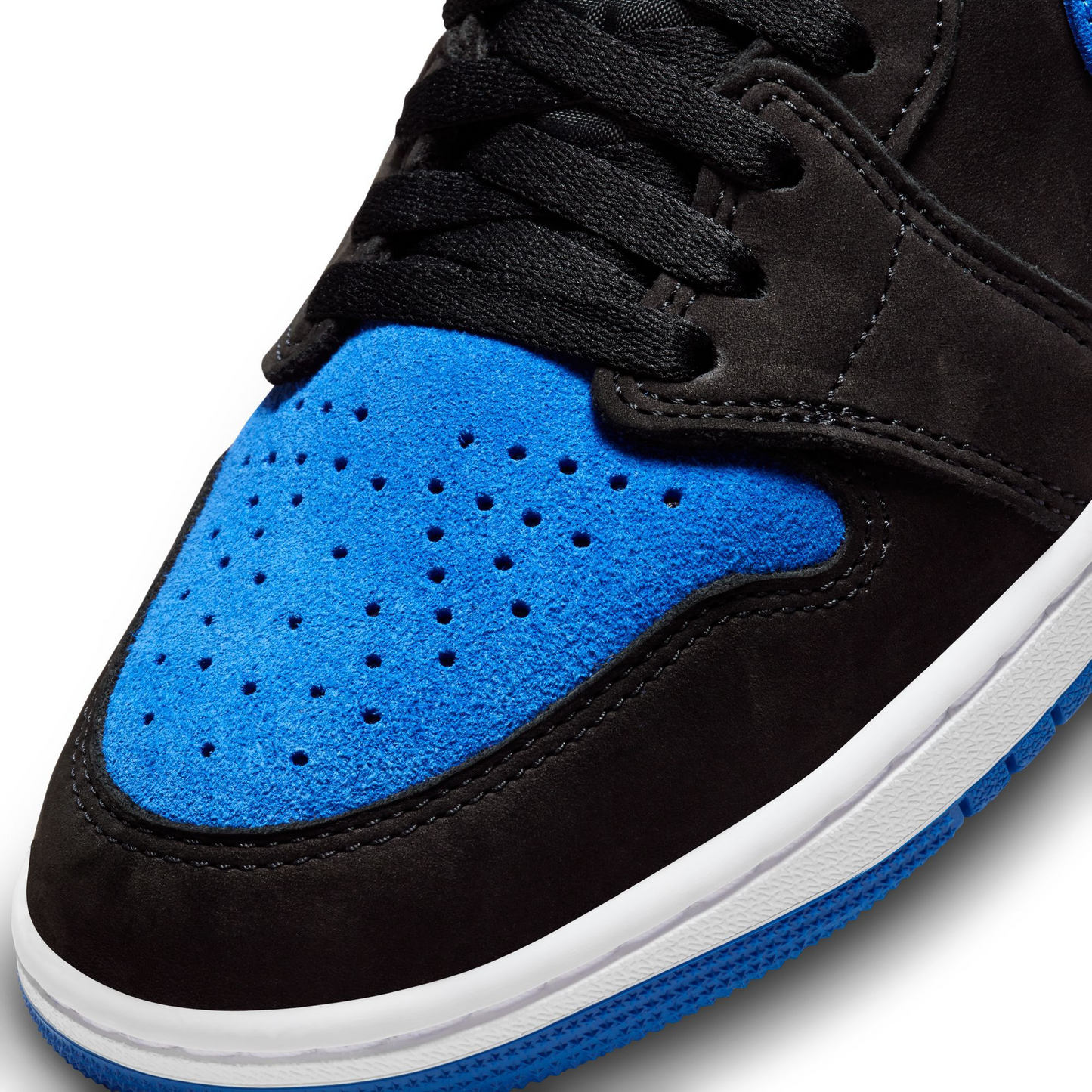Nike Men's Air Jordan 1 High Shoes - Black / Royal Blue / White - Shopsportive