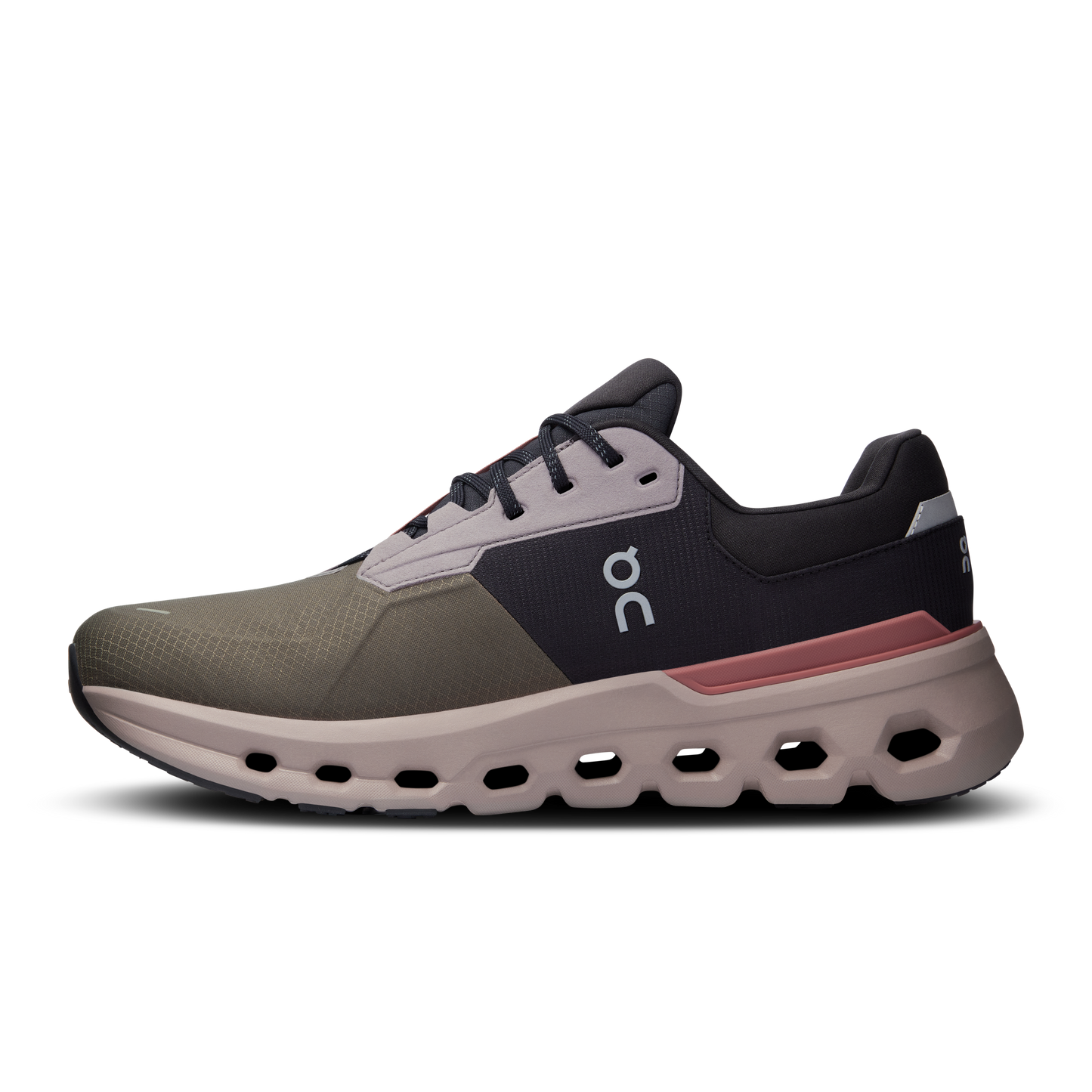 On Running Men's Cloudrunner 2 Waterproof Shoes - Olive / Mahogany