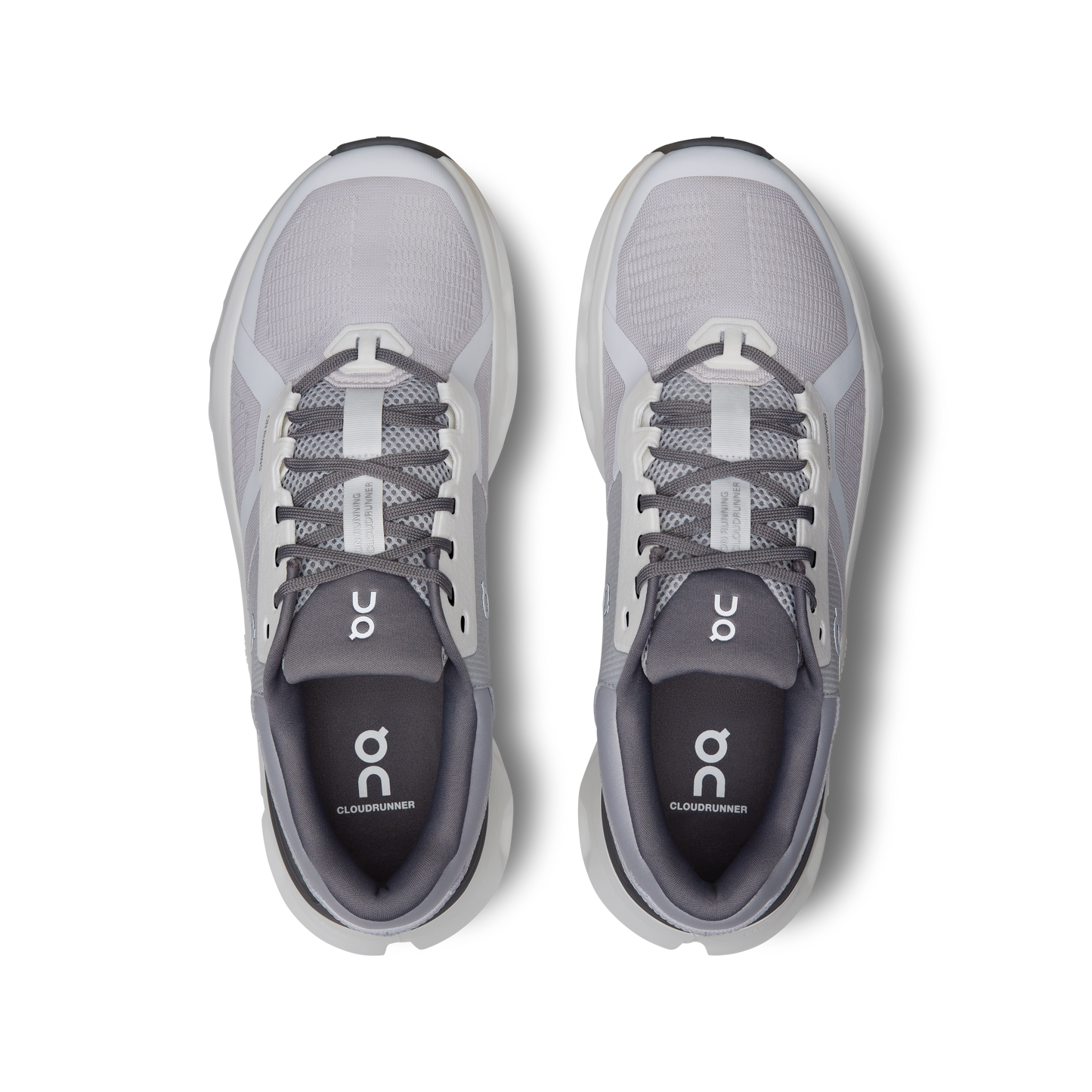 On Running Men's Cloudrunner 2 Shoes - Frost / White