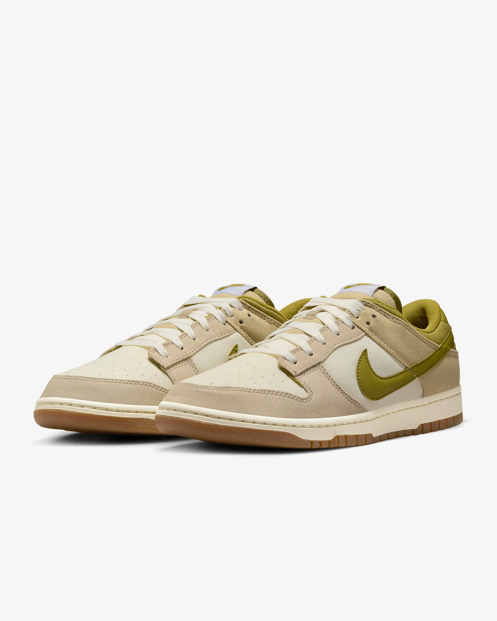 Nike Men's Dunk Low Shoes - Sail / Cream II / Limestone / Pacific Moss - Shopsportive