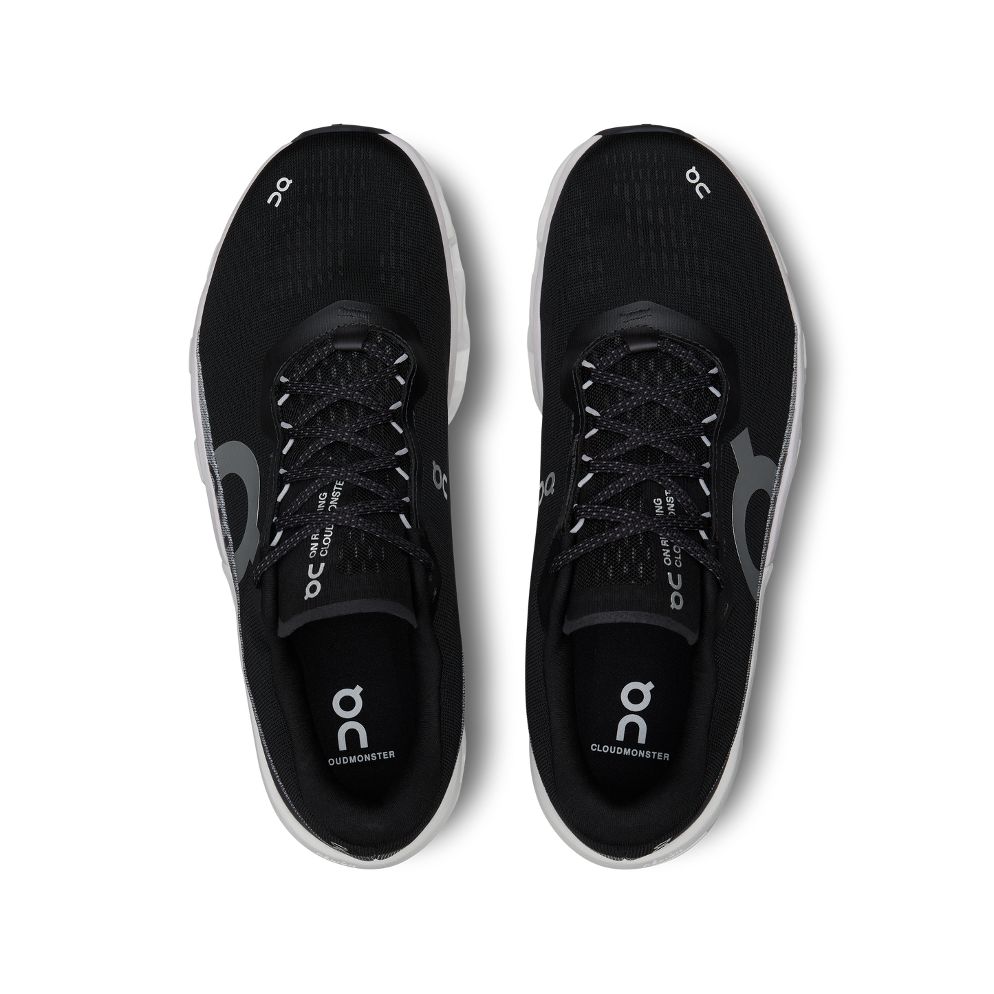 On Running Men's Cloudmonster 2 Shoes - Black / Frost