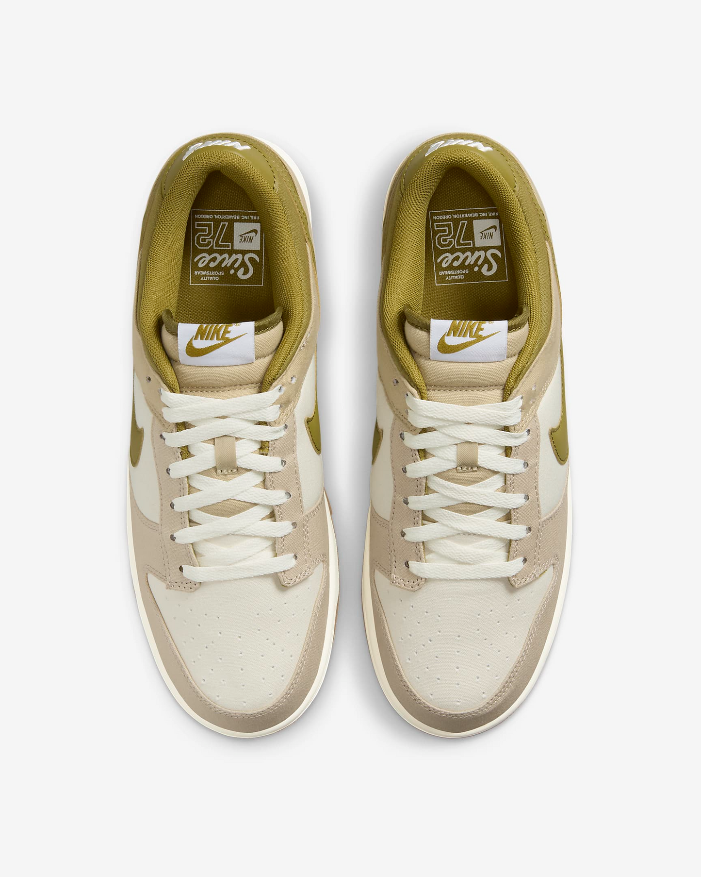 Nike Men's Dunk Low Shoes - Sail / Cream II / Limestone / Pacific Moss - Shopsportive