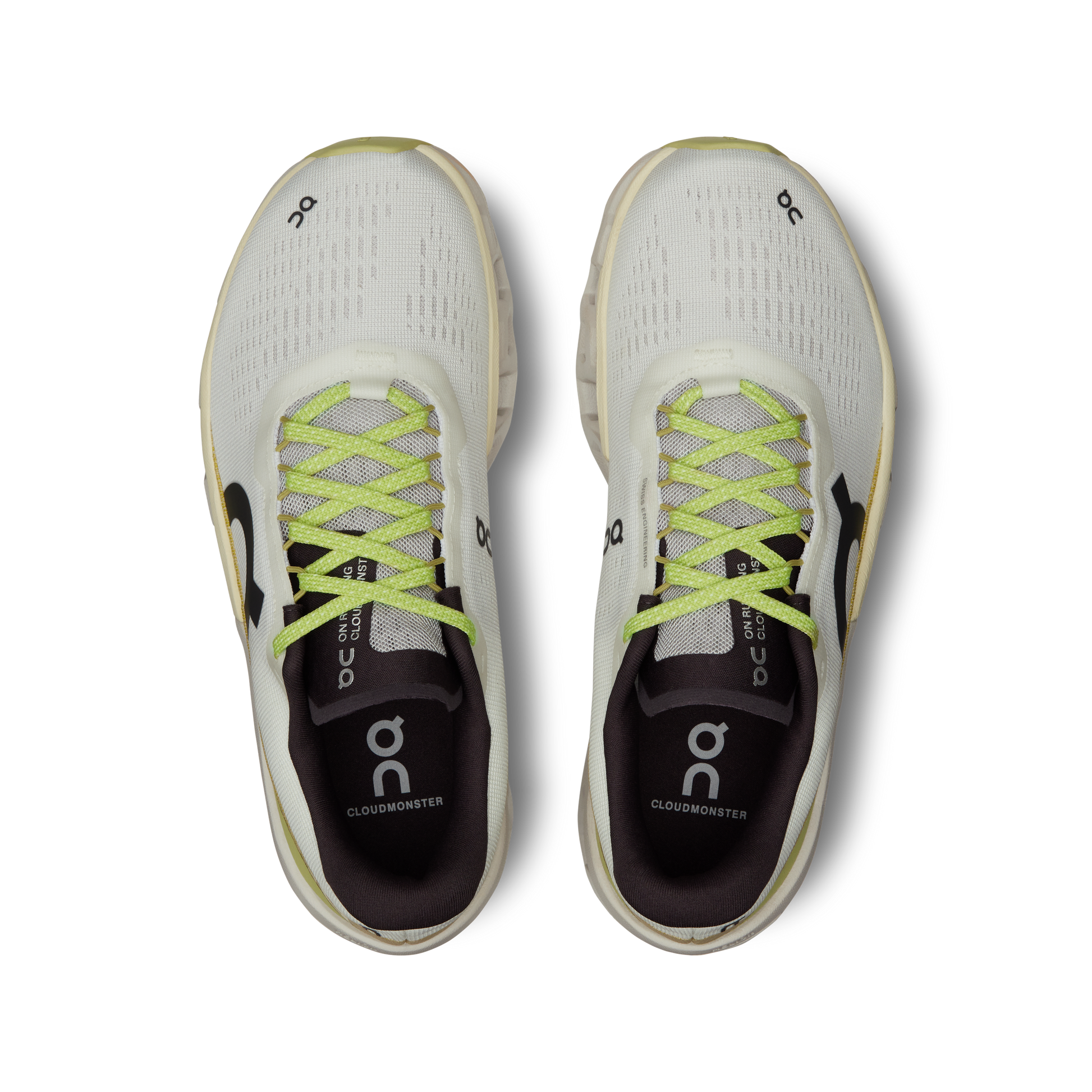 On Running Women's Cloudmonster 2 Shoes - Undyed / Zest - Shopsportive