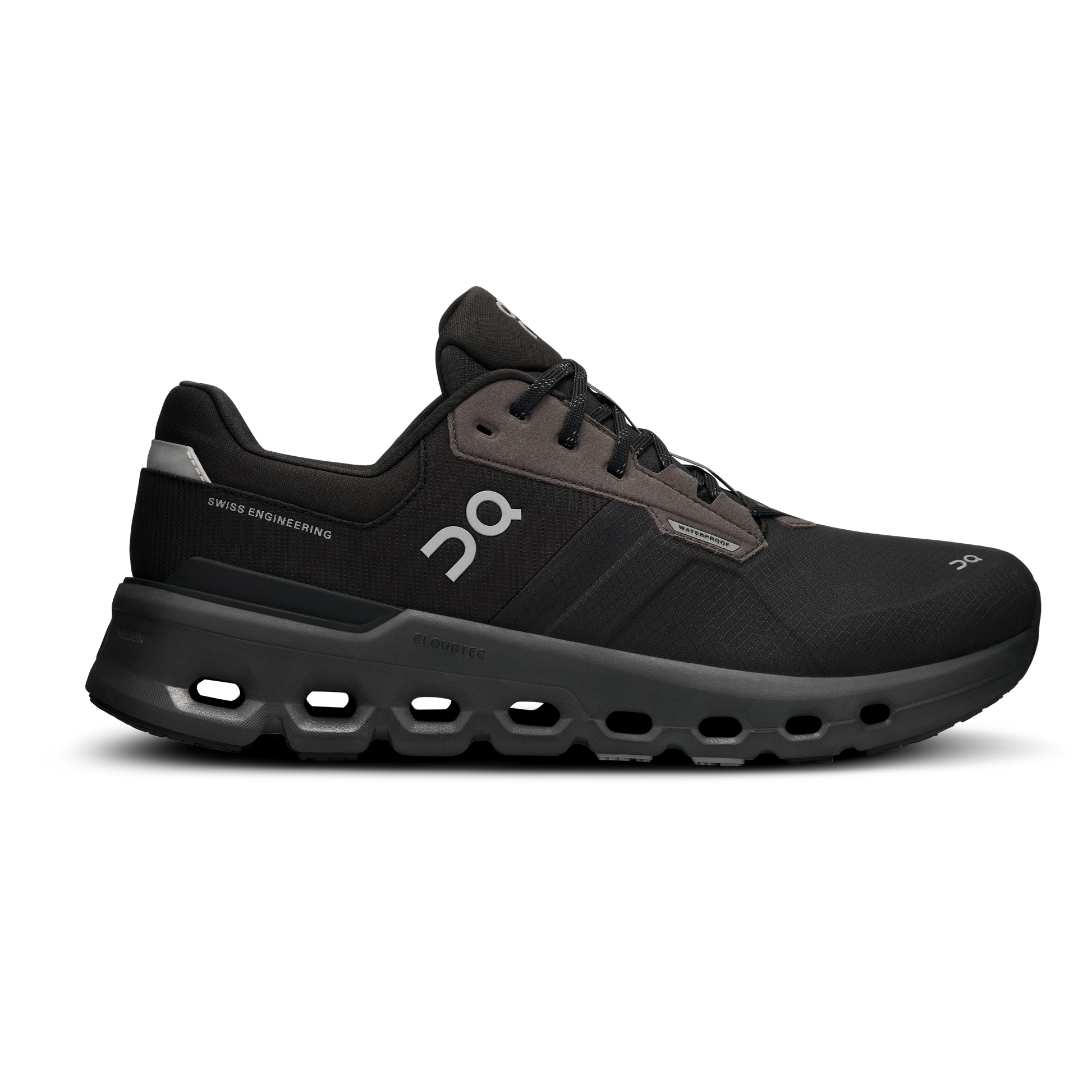 On Running Men's Cloudrunner 2 Waterproof Shoes - Magnet / Black - Shopsportive