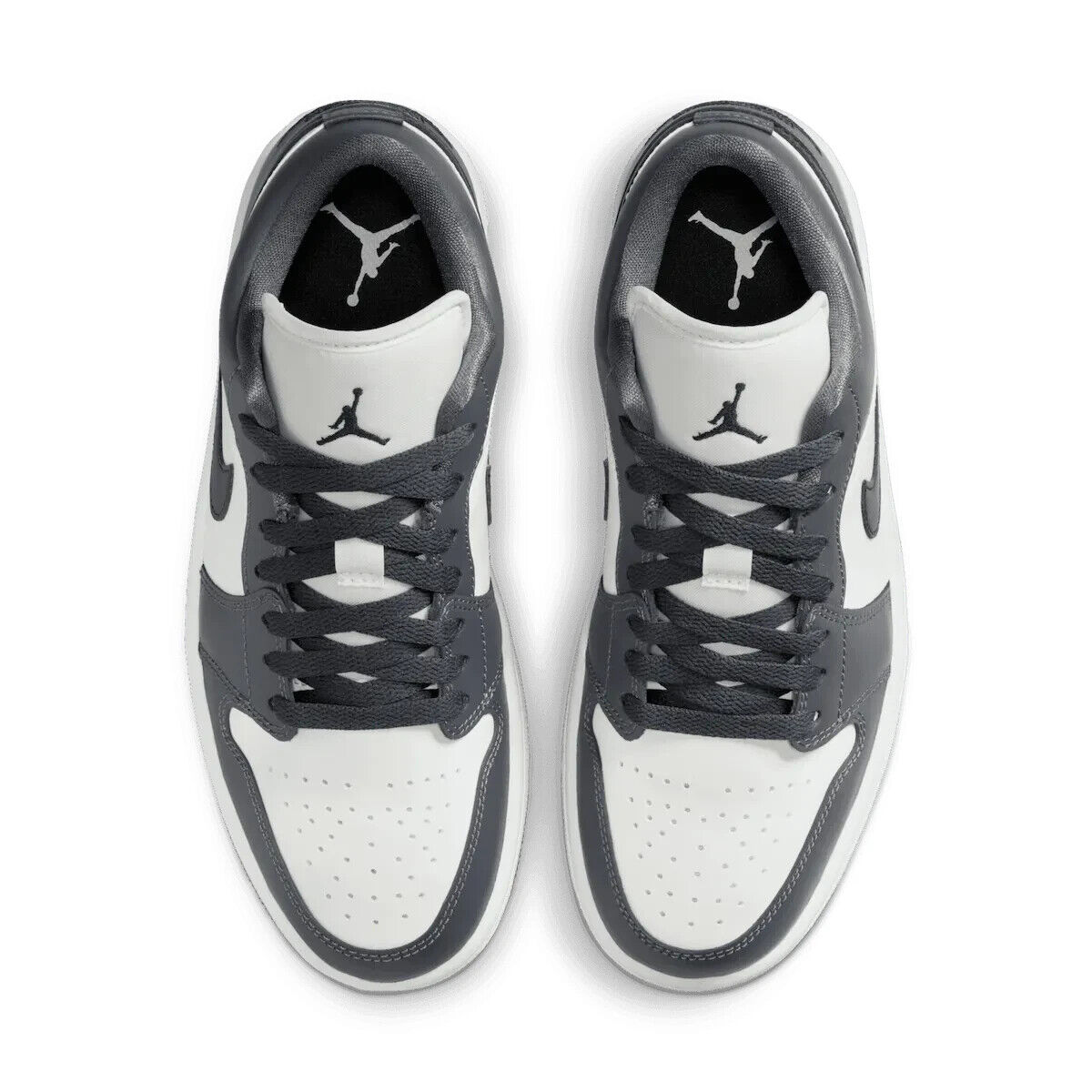 Nike Women's Air Jordan 1 Low Shoes - Sail / Blue Grey / White / Dune Red - Shopsportive