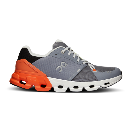 On Running Men's Cloudflyer 4 Shoes - Fossil / Flame - Shopsportive
