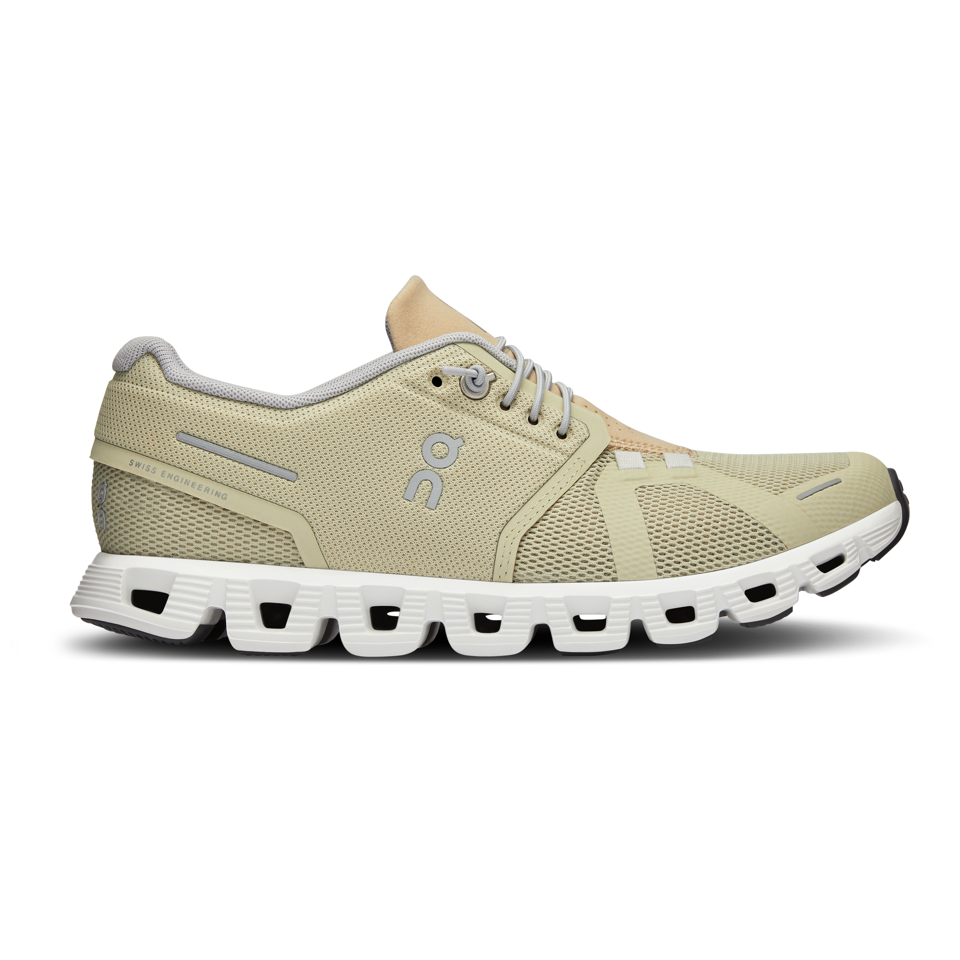 On Running Women's Cloud 5 Shoes - Haze / Sand - Shopsportive