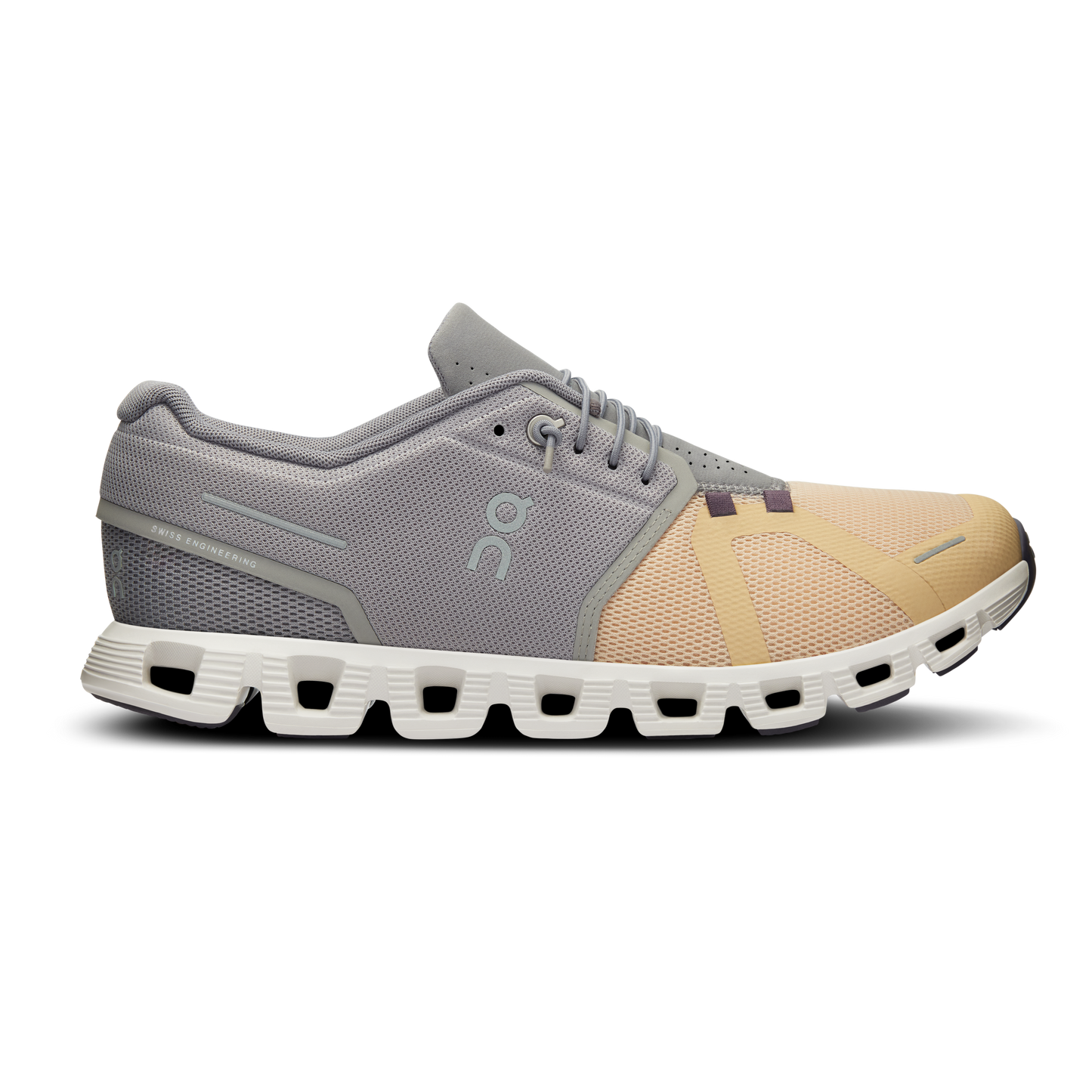 On Running Men's Cloud 5 Shoes - Fog / Savannah - Shopsportive