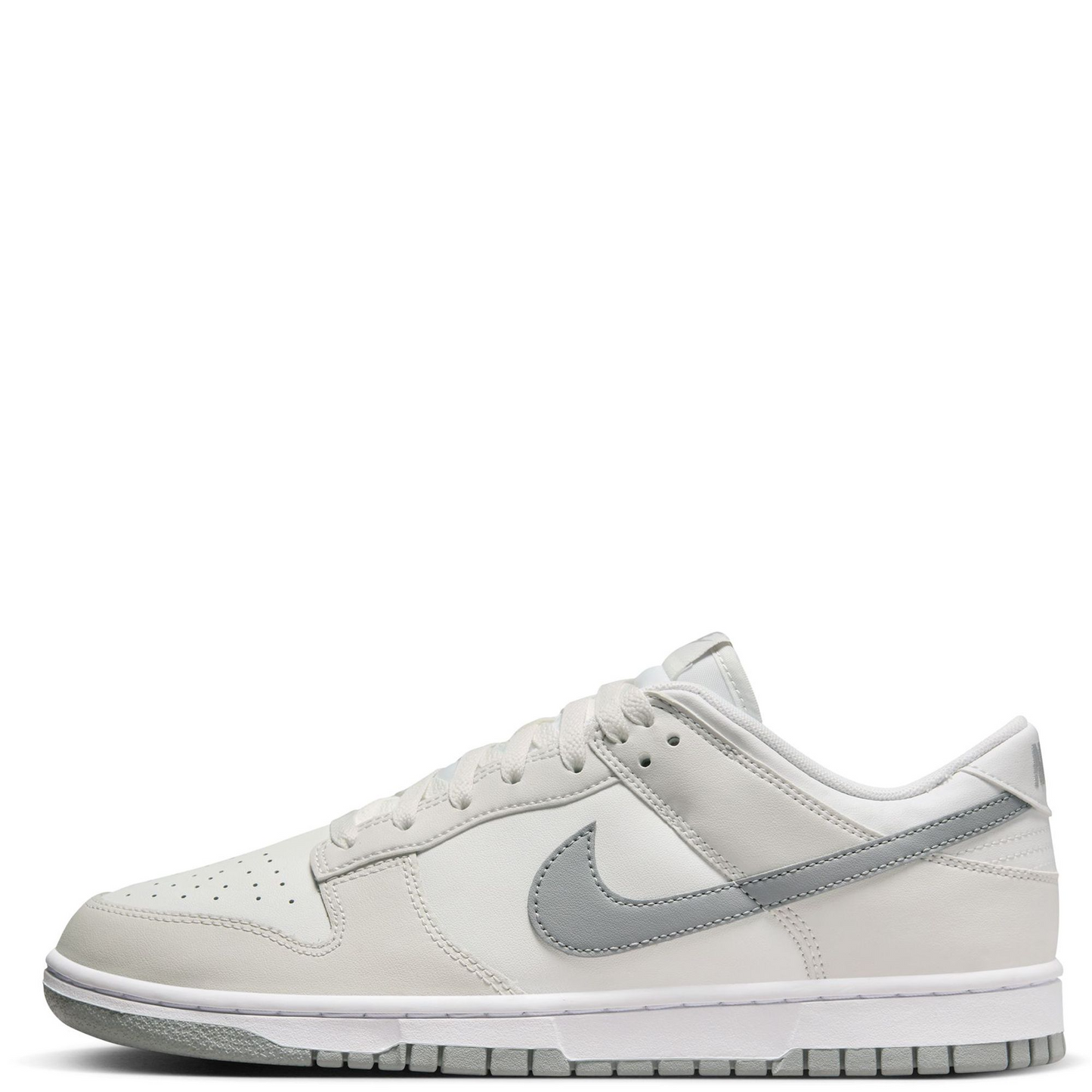 Nike Men's Dunk Low Retro Shoes - Summit White / Light Smoke Grey