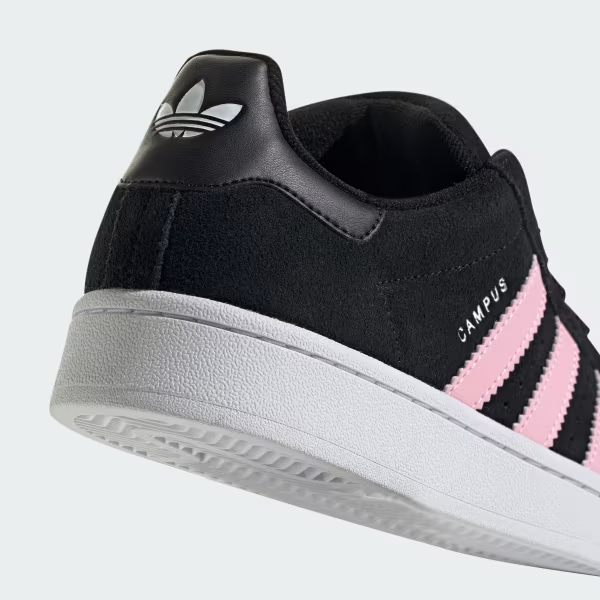 Adidas Women's Campus 00S Shoes - Core Black / Cloud White / True Pink - Shopsportive