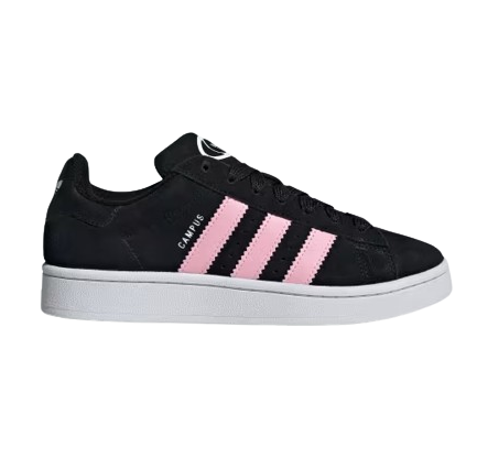Adidas Women's Campus 00S Shoes - Core Black / Cloud White / True Pink - Shopsportive