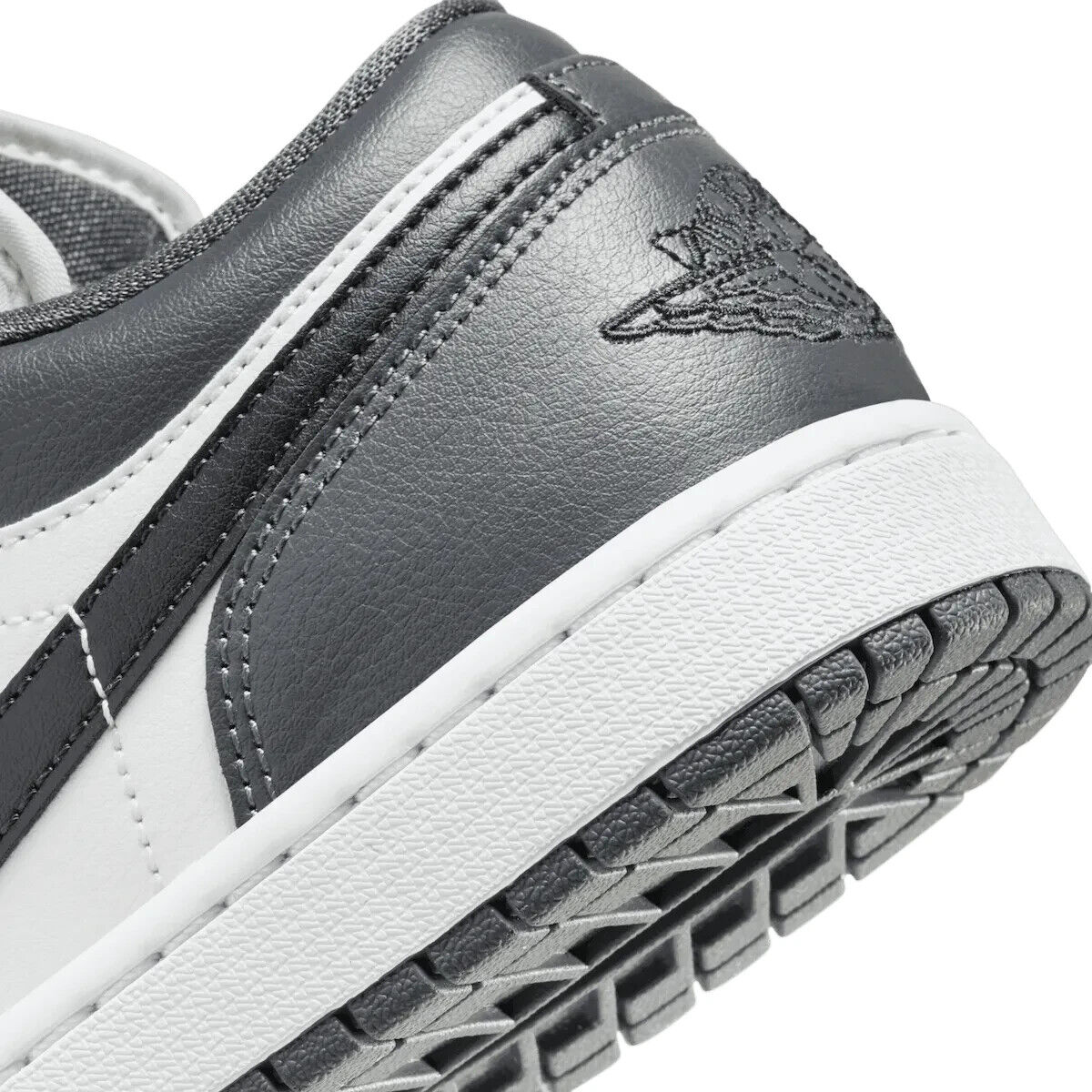 Nike Women's Air Jordan 1 Low Shoes - Sail / Blue Grey / White / Dune Red - Shopsportive