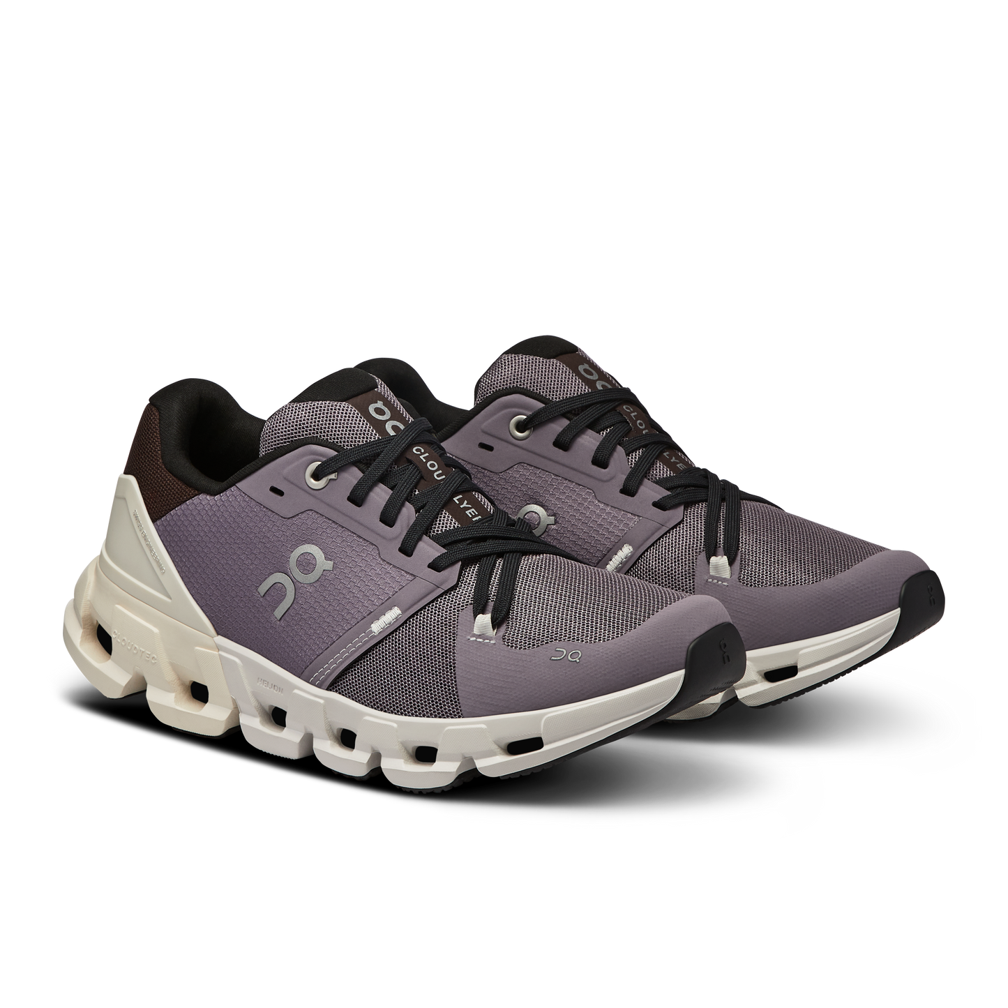 On Running Women's Cloudflyer 4 Shoes - Shark / Pearl