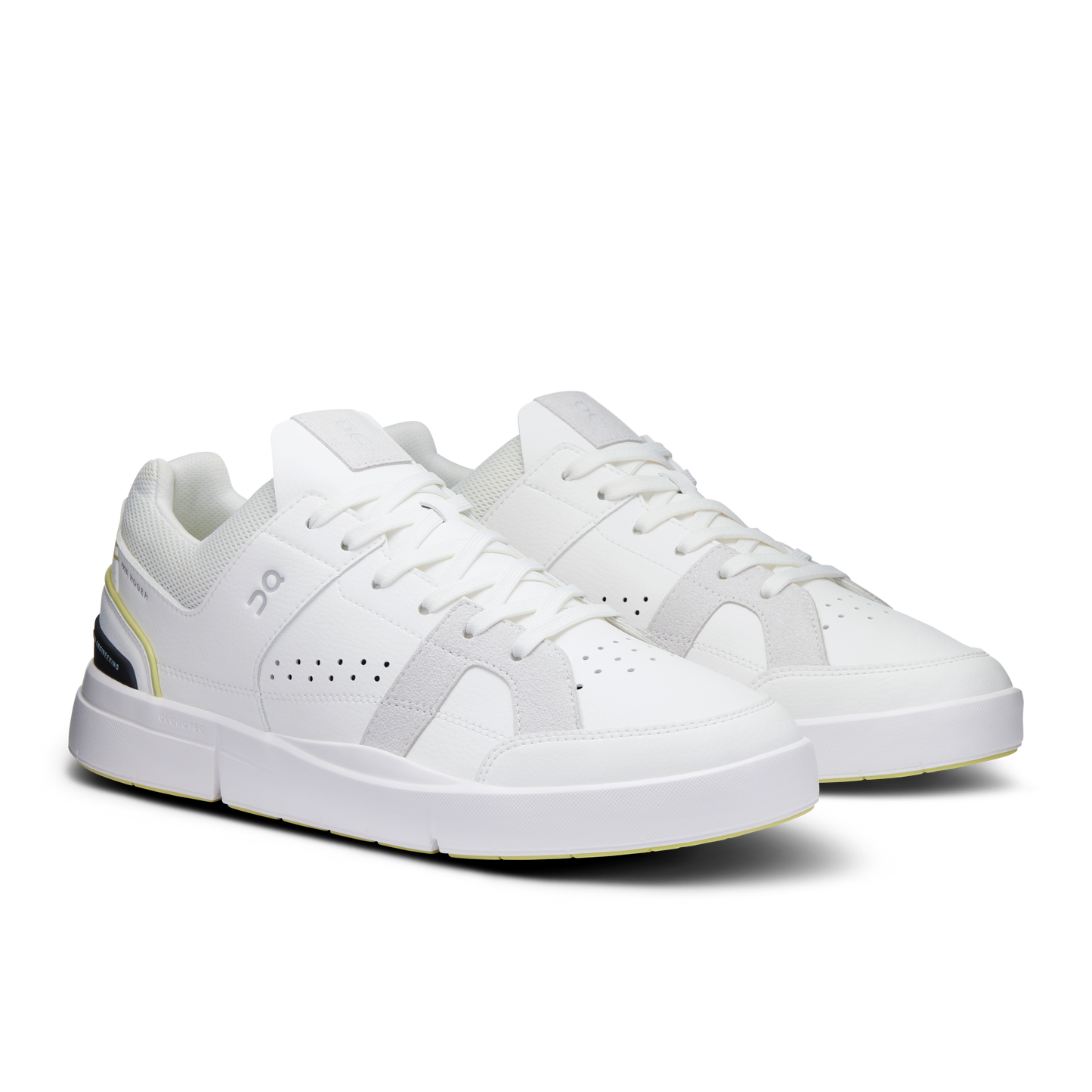 On Running Men's The Roger Clubhouse Shoes - White / Acacia - Shopsportive