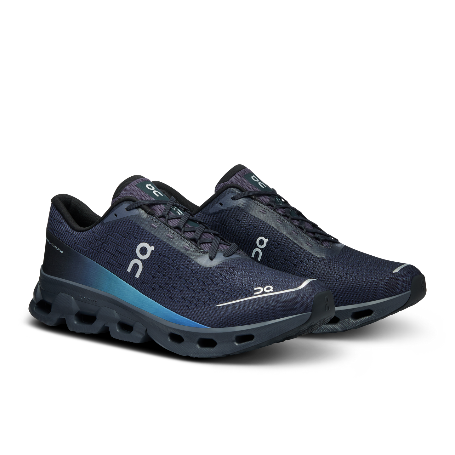 On Running Men's Cloudspark Shoes - Black / Blueberry - Shopsportive