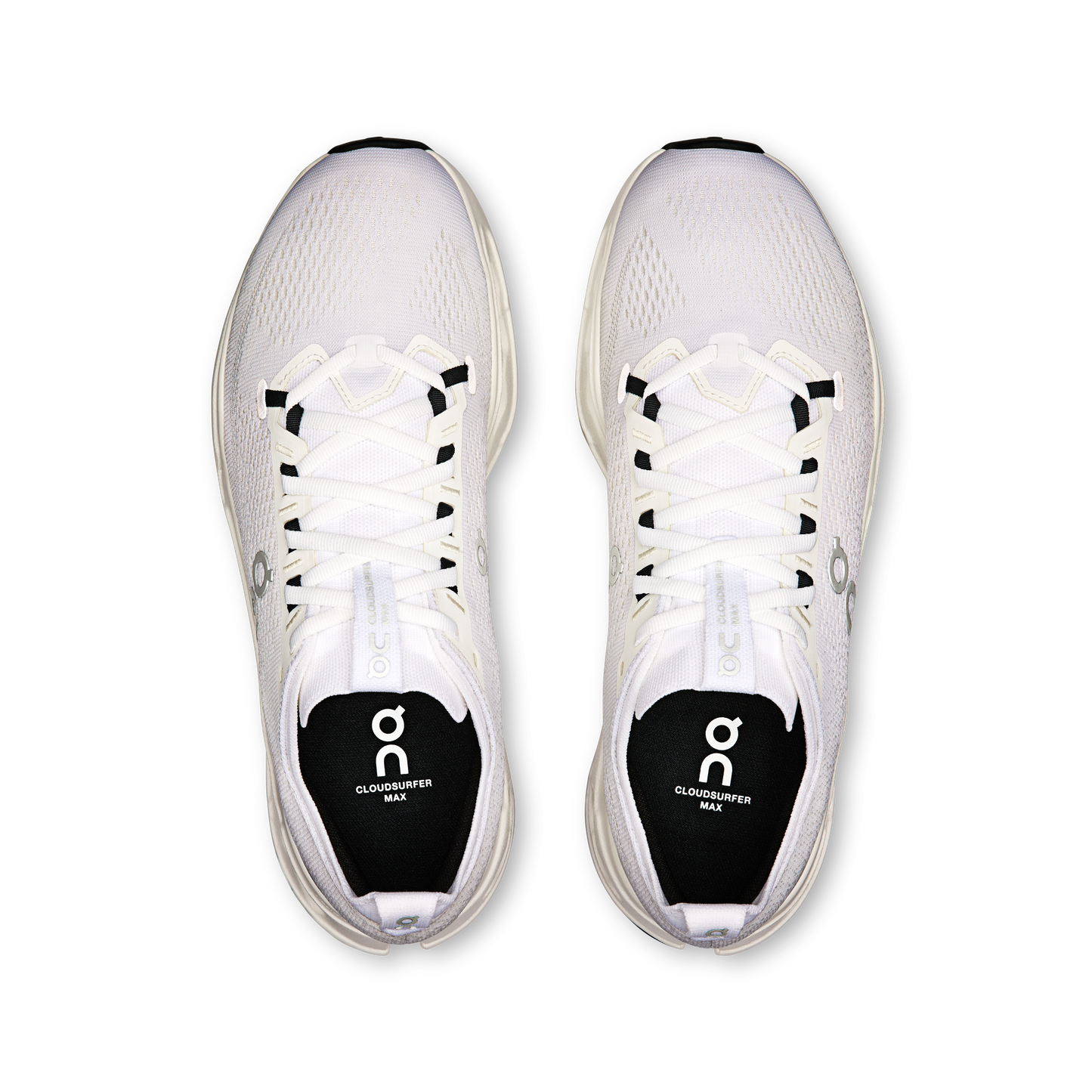 On Running Men's Cloudsurfer Max Wide Shoes - White / White - Shopsportive
