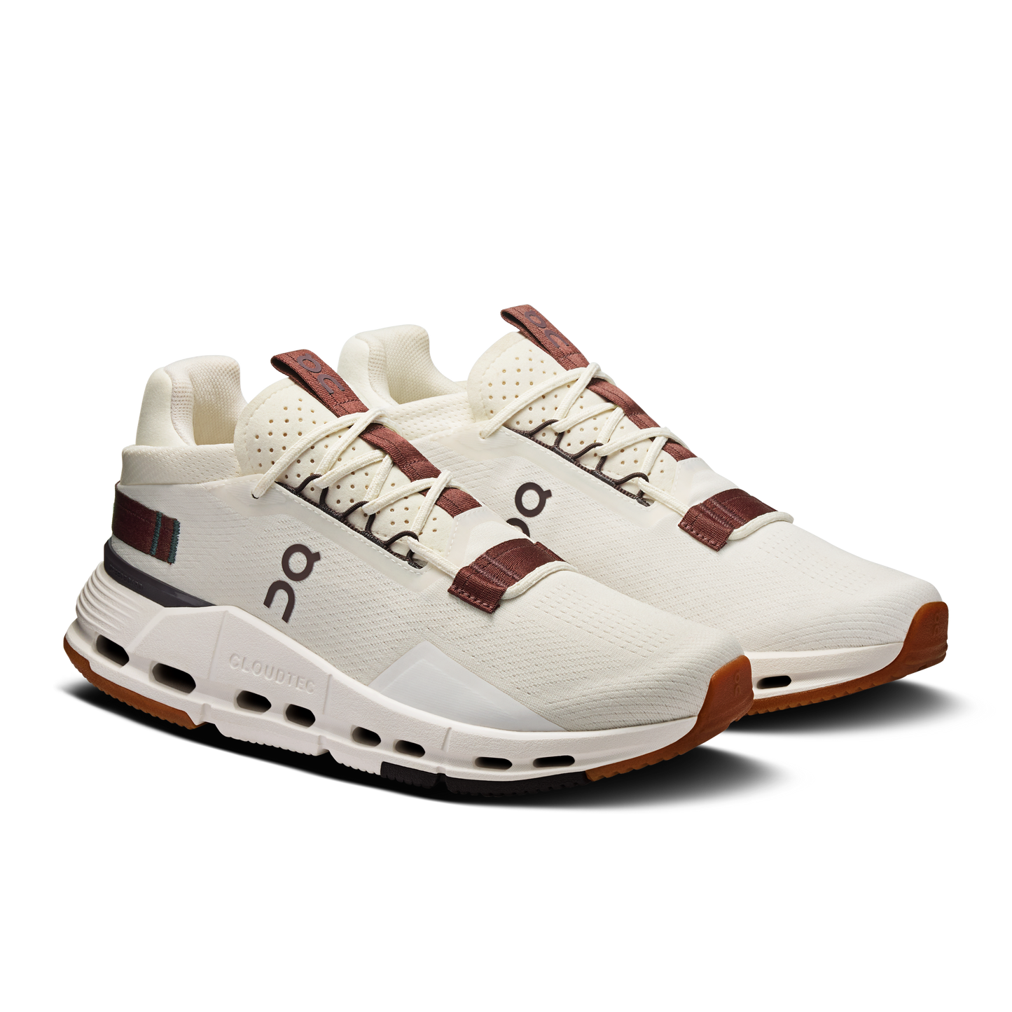 On Running Women's Cloudnova 2 Shoes - Ice / Mulberry - Shopsportive