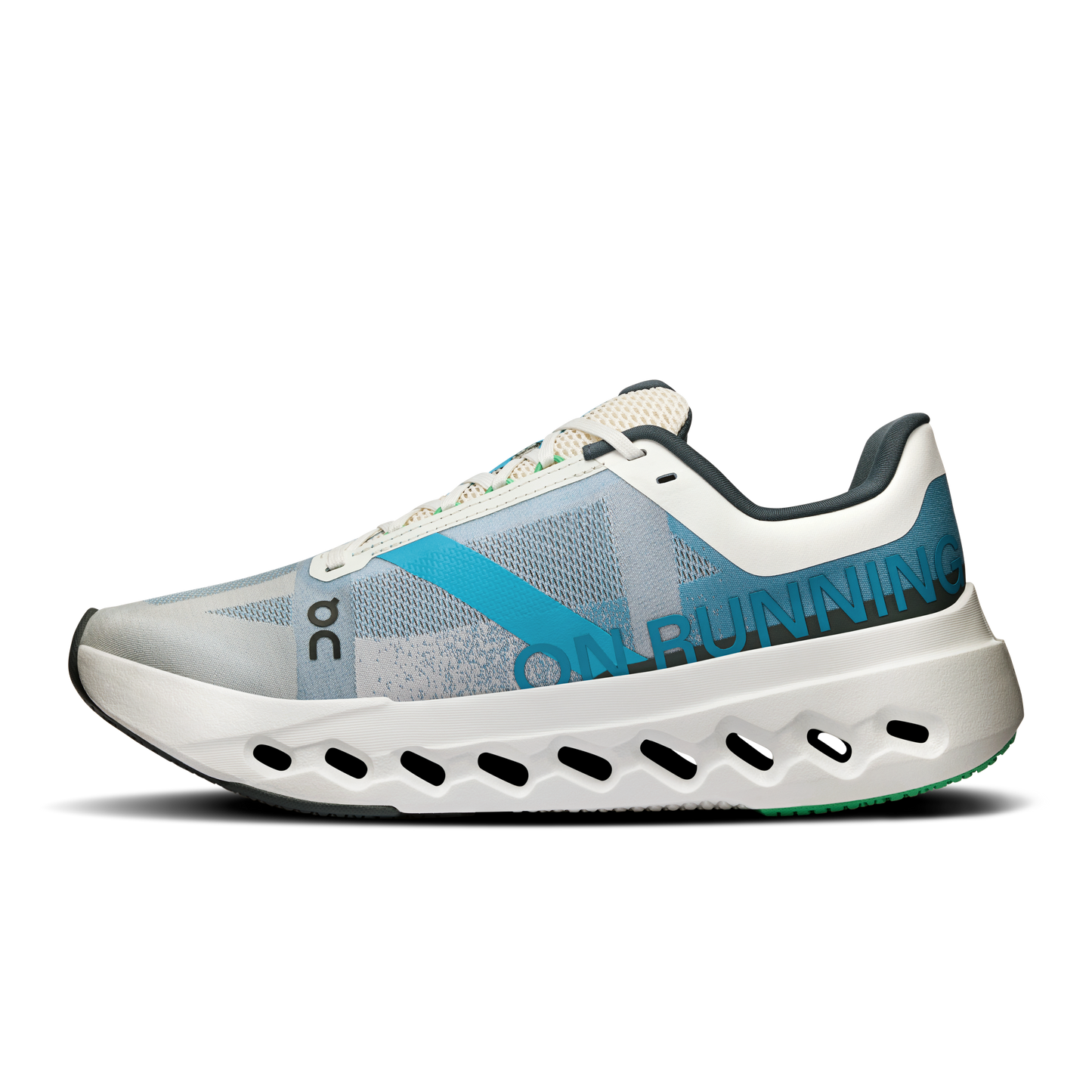 On Running Women's Cloudsurfer Next Wide Shoes - Niagara / White