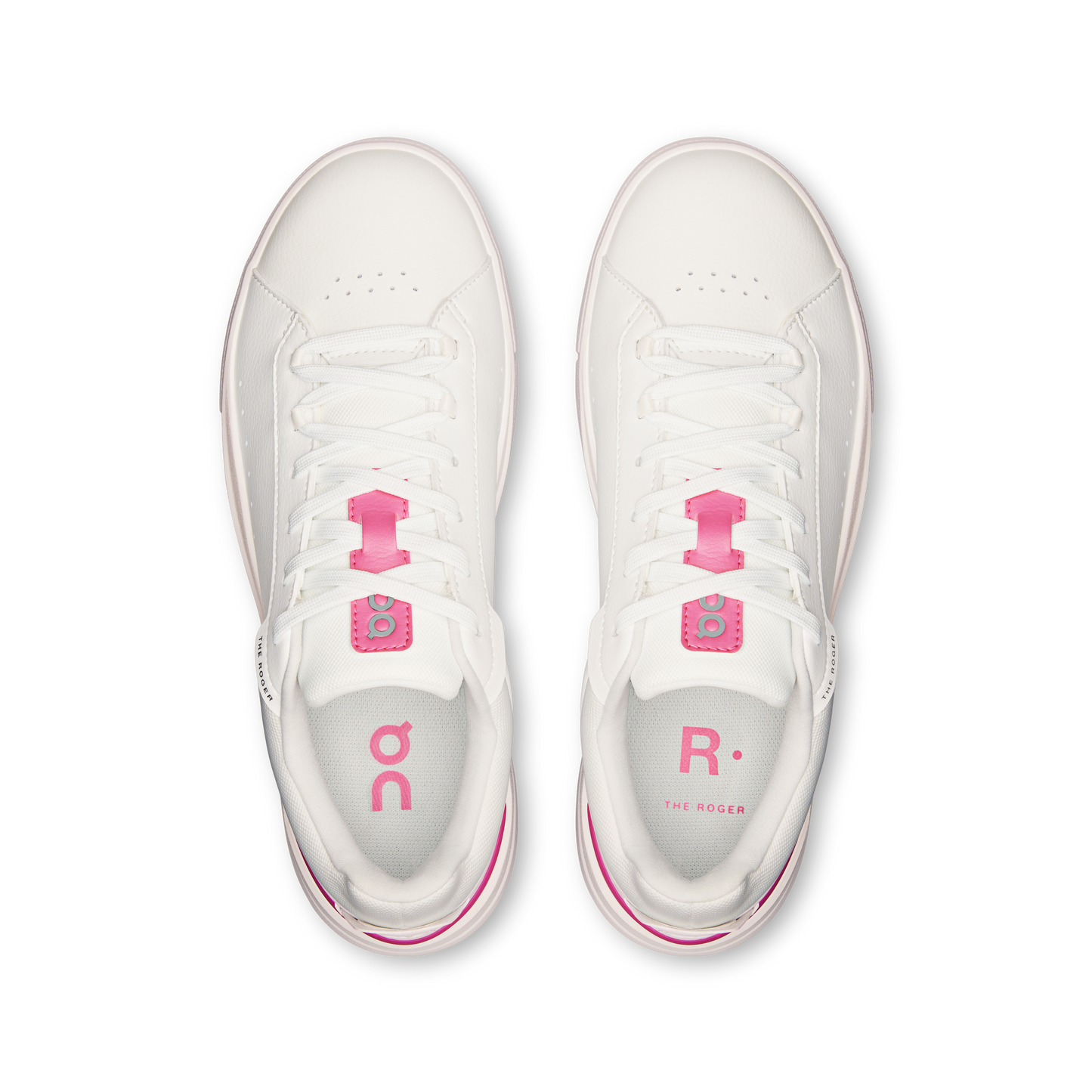 On Running Women's The Roger Advantage Shoes - White / Pink - Shopsportive