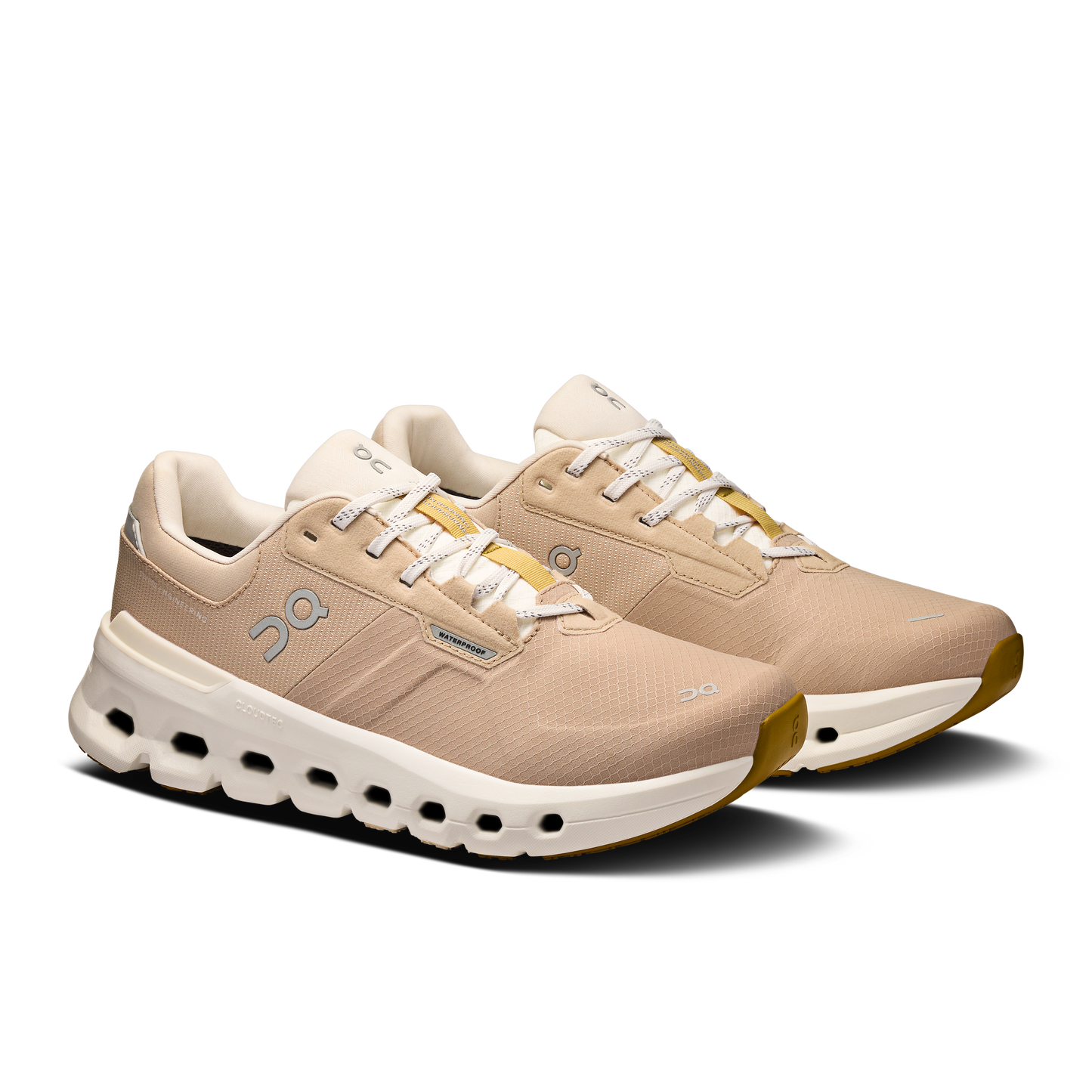 On Running Women's Cloudrunner 2 Waterproof Shoes - Sand / Dew - Shopsportive