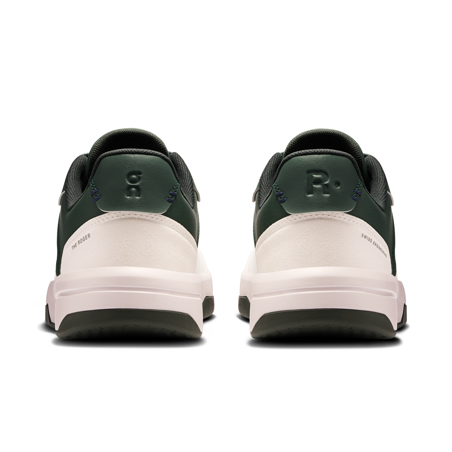 On Running Men's The Roger Clubhouse Shoes - White / Olive - Shopsportive