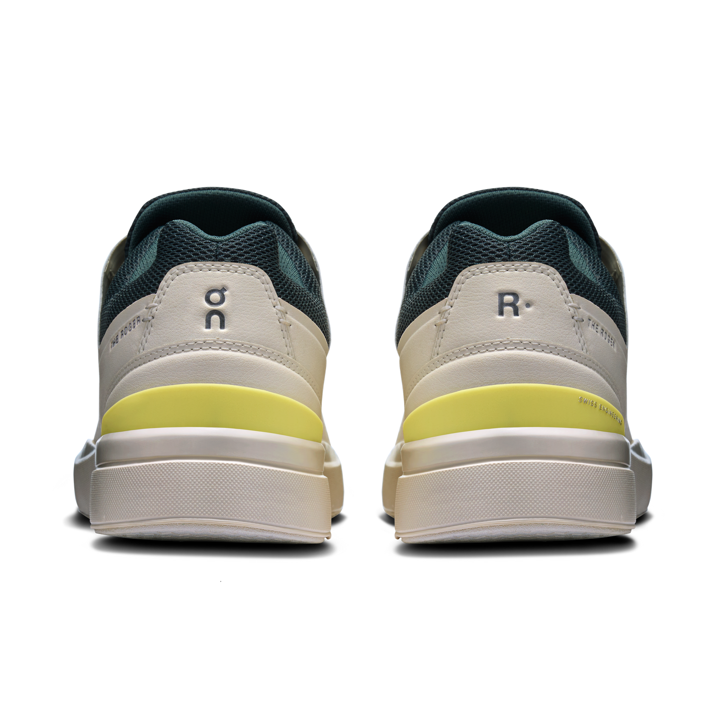 On Running Men's The Roger Advantage Shoes - Ivory / Evergreen - Shopsportive