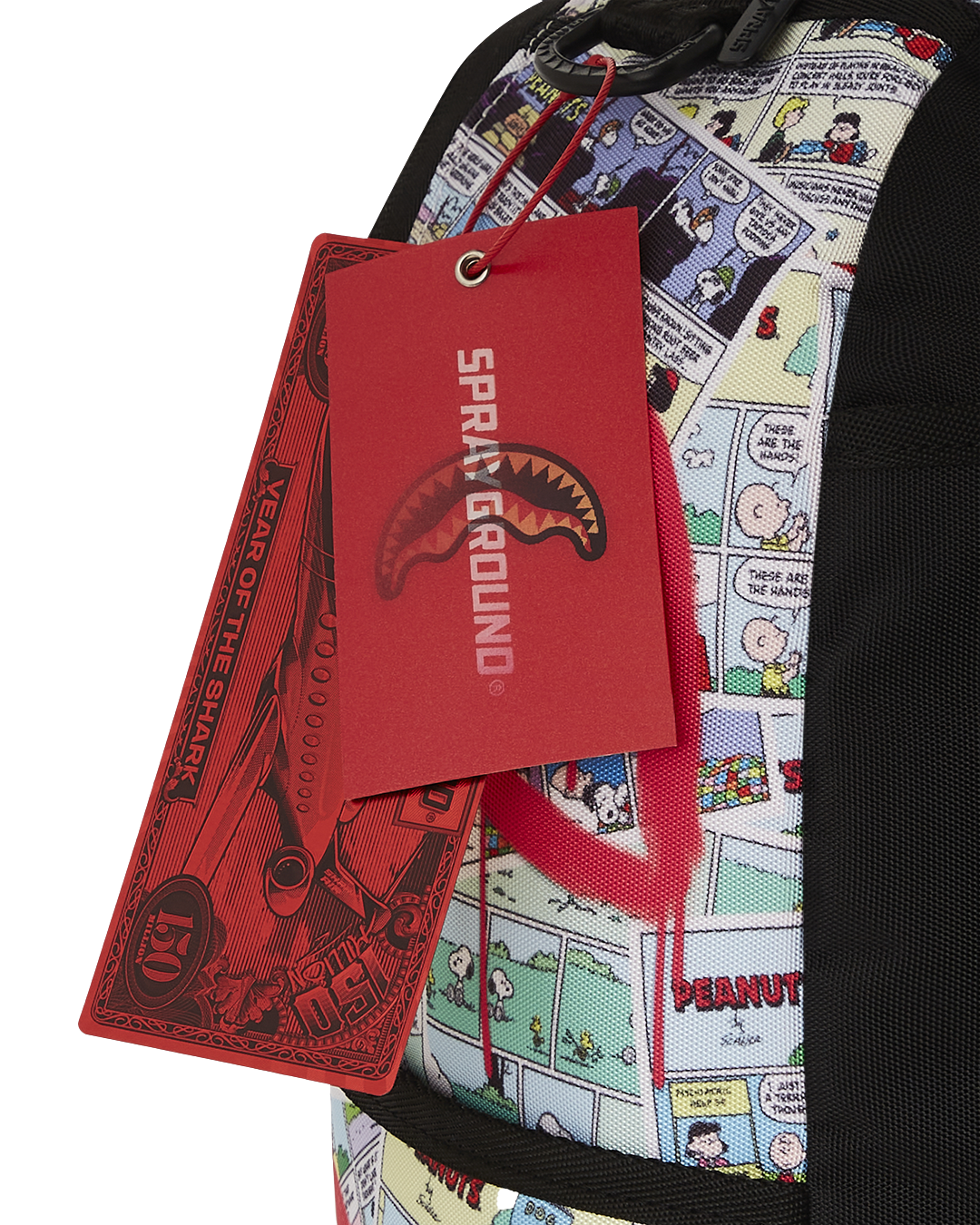 Sprayground Snoopy Focused Backpack Bag - Shopsportive