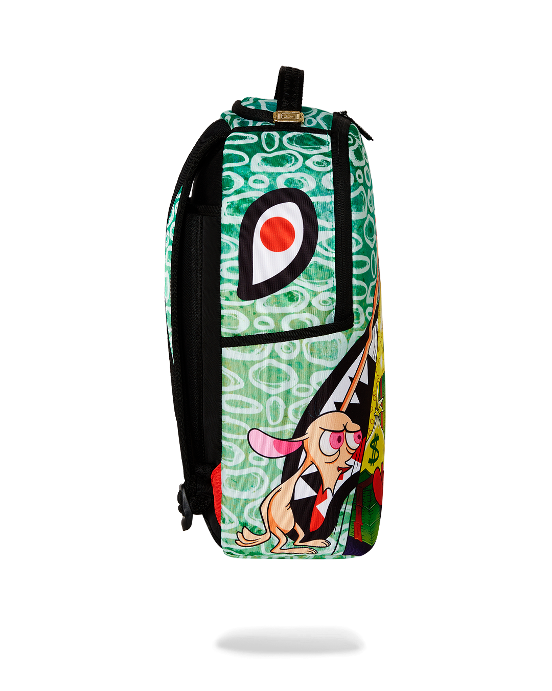 Sprayground Ren & Stimpy Hidden Gold Mine Dlxr Backpack Bag - Shopsportive