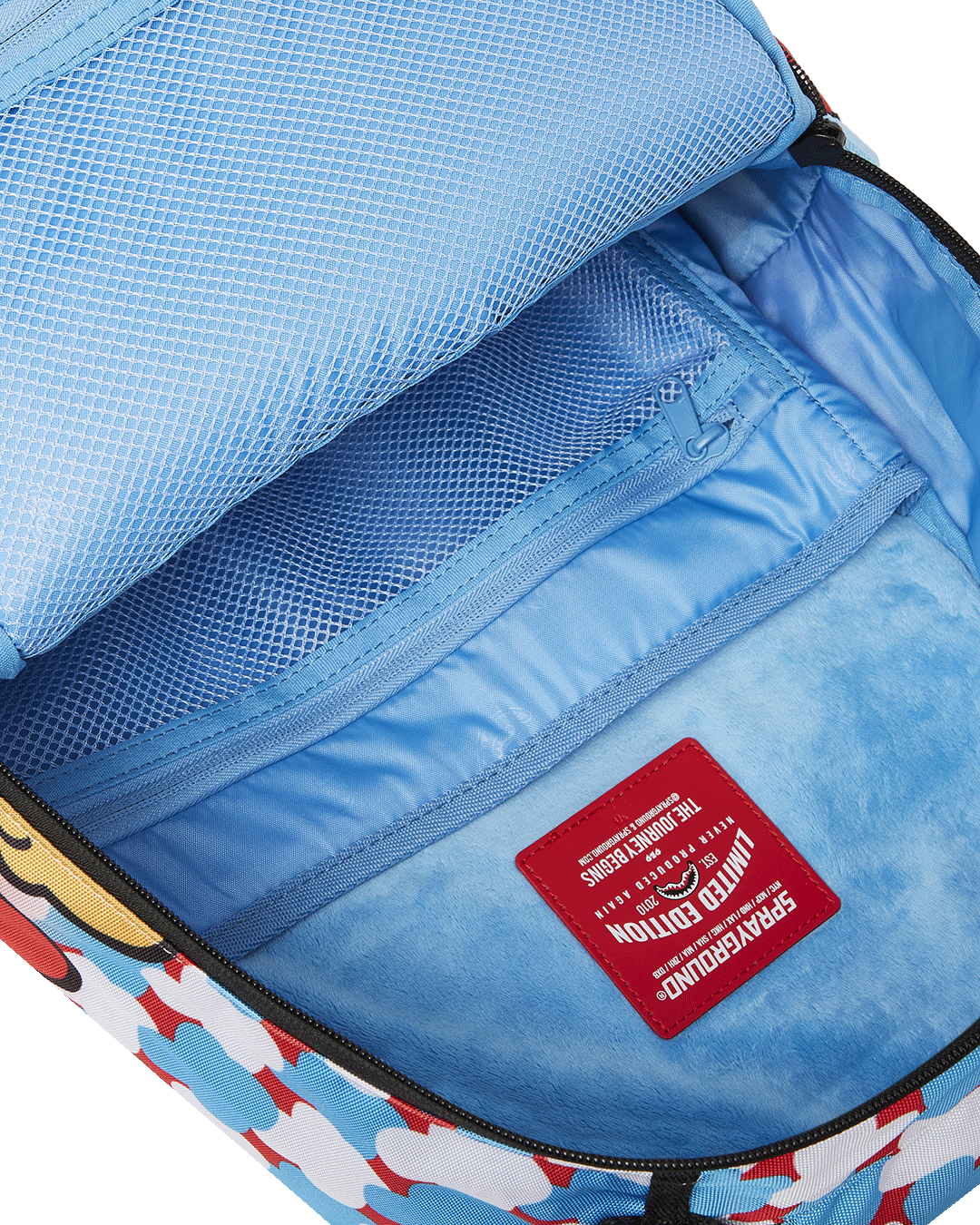 Sprayground Smurfs Sleepy Dayz Backpack Bag - Shopsportive