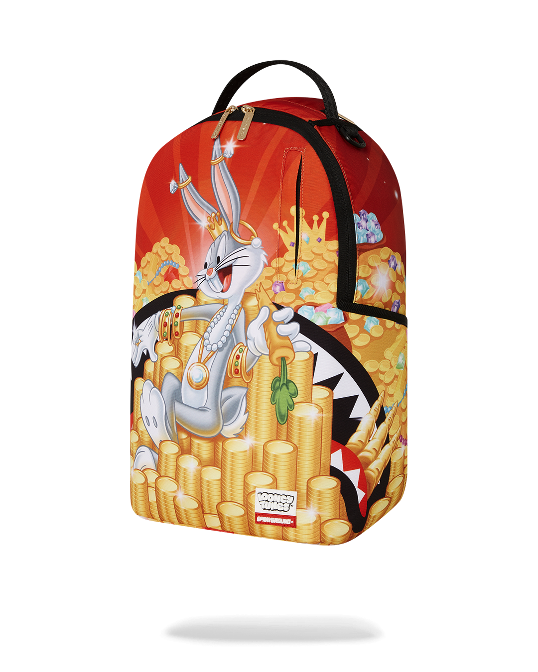 Sprayground Looney Tunes Bugs Billionaire Dlxr Backpack - Orange / Gold - Shopsportive
