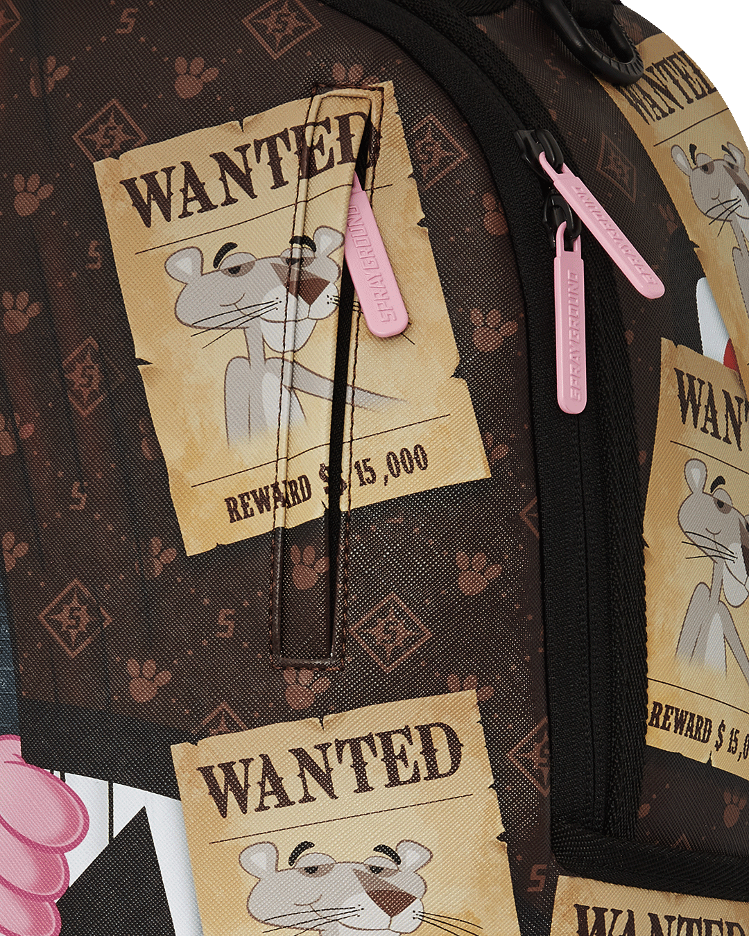 Sprayground Pink Panther Heist Getaway Dlxv Backpack Bag - Shopsportive