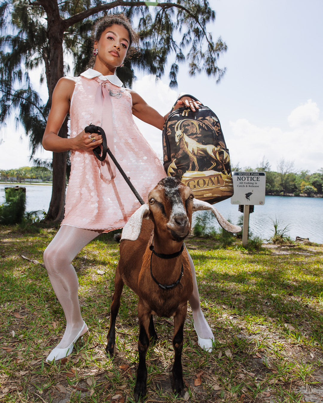 Sprayground The Goat Dlxsv Backpack Bag - Shopsportive