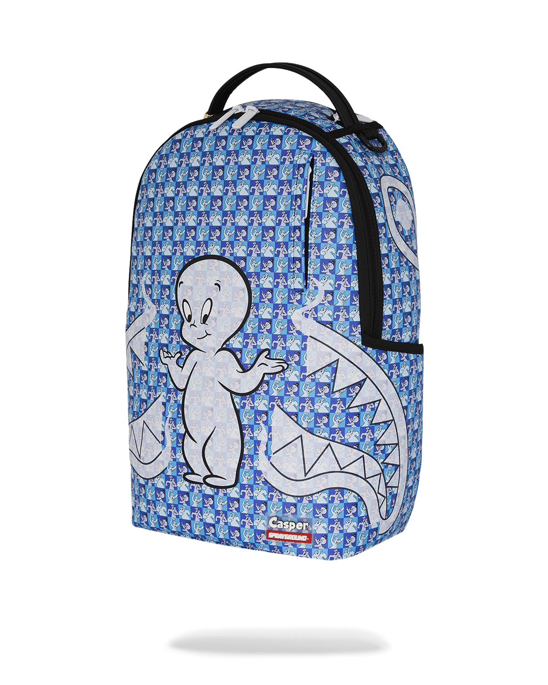 Sprayground Casper See Through Chex Backpack Bag - Shopsportive