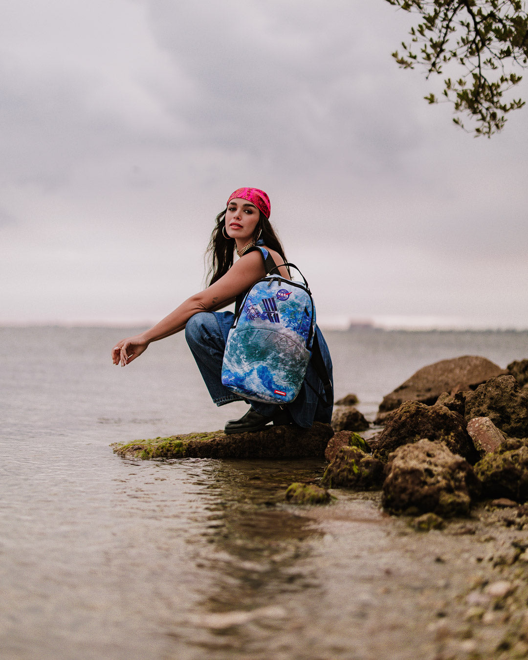 Sprayground Nasa Collab International Space Station Backpack Bag - Shopsportive