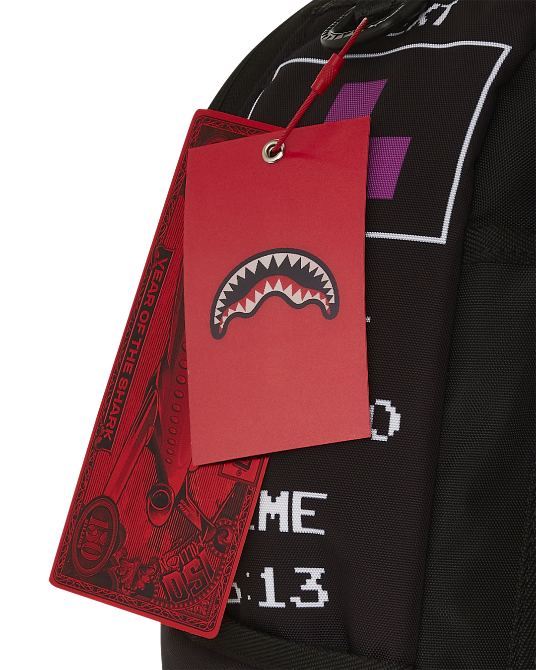 Sprayground Tetris With Diablo And Money Bear Backpack Bag - Shopsportive