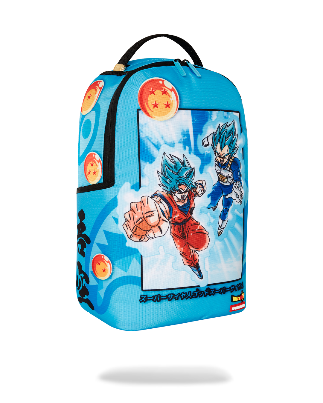 Sprayground Dragon Ball Z Super Saiyan Blue Goku And Vegeta Bag - Shopsportive